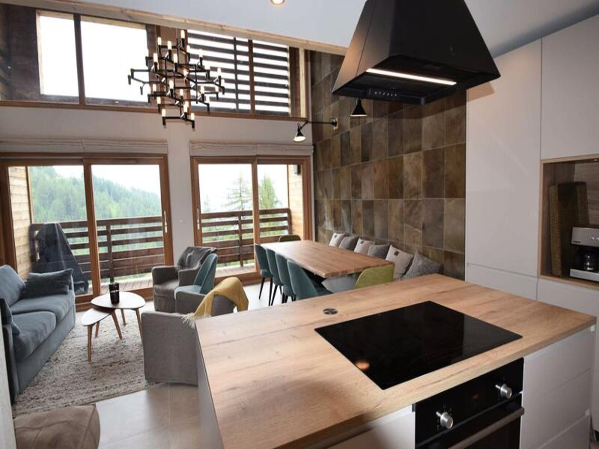 Luxe duplex appartement met Mont Blanc-uitzicht in La Plagne, 200m van de piste - foto 4