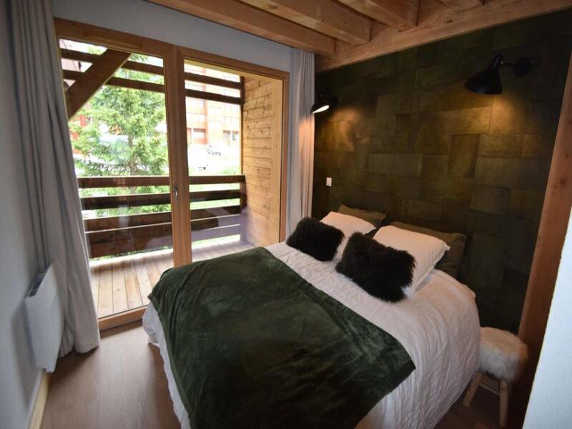 Luxe duplex appartement met Mont Blanc-uitzicht in La Plagne, 200m van de piste - foto 11