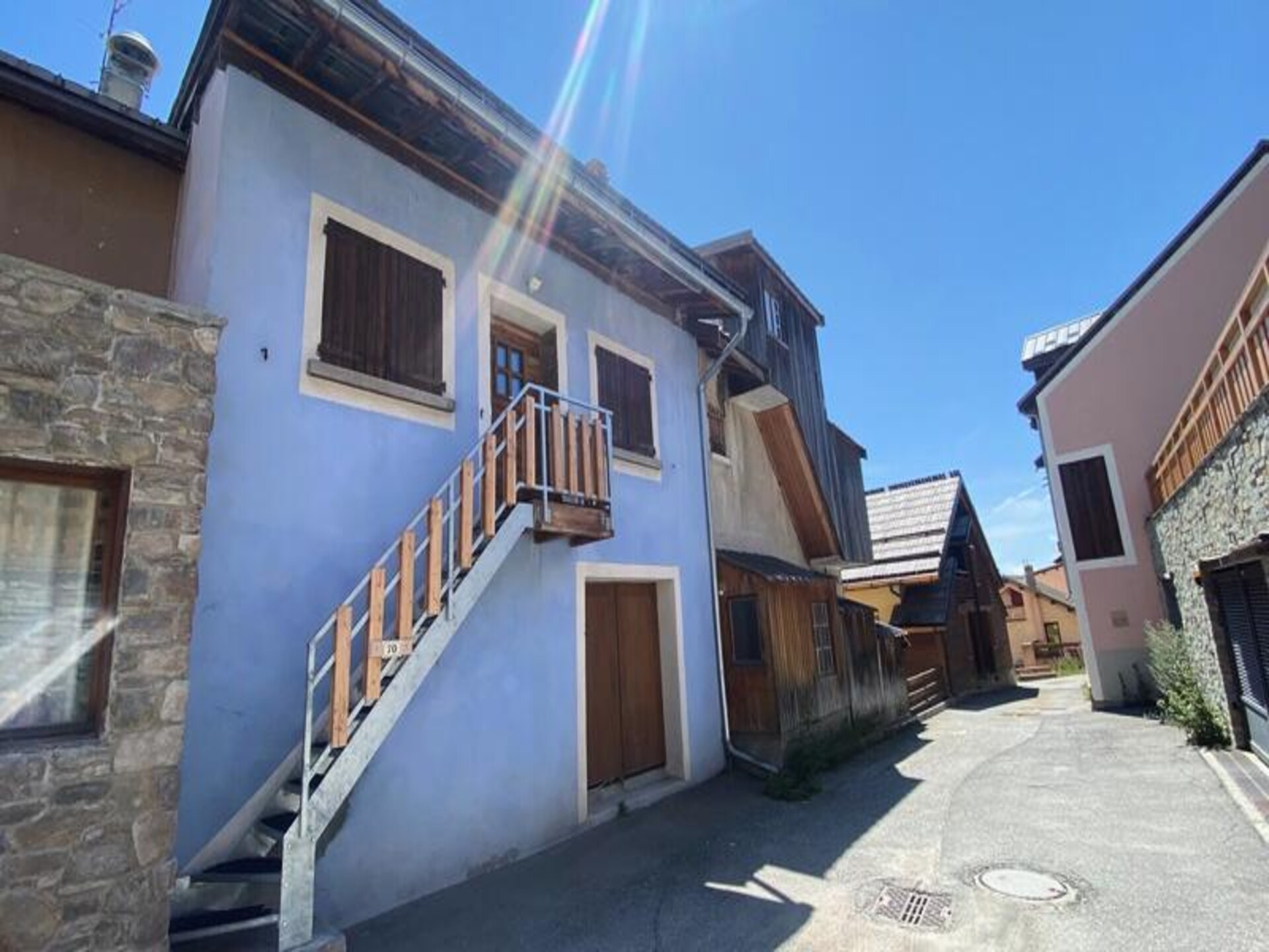 Luxe chalet-appartement Maison Bleue Charrette, 50m van de pistes in Montgenèvre - foto 1