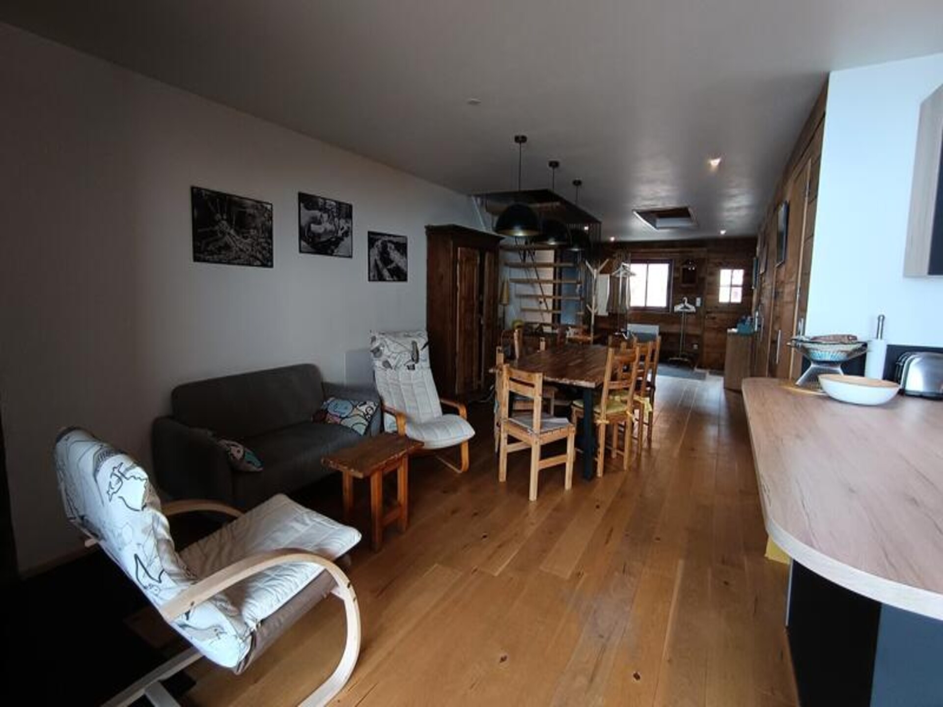 Luxe chalet-appartement Maison Bleue Charrette, 50m van de pistes in Montgenèvre - foto 14