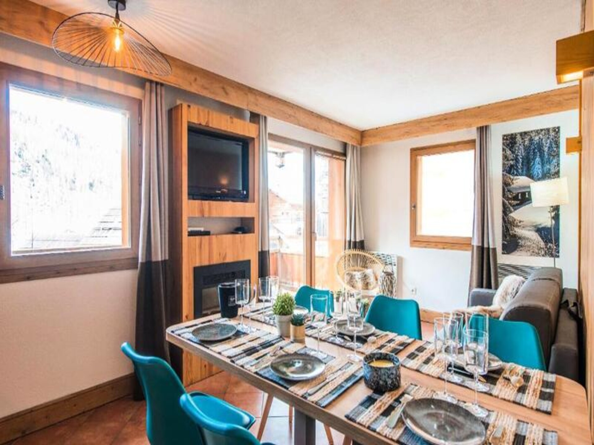 Ruim 6-persoons appartement in Montgenèvre, vlakbij de skipistes - foto 12