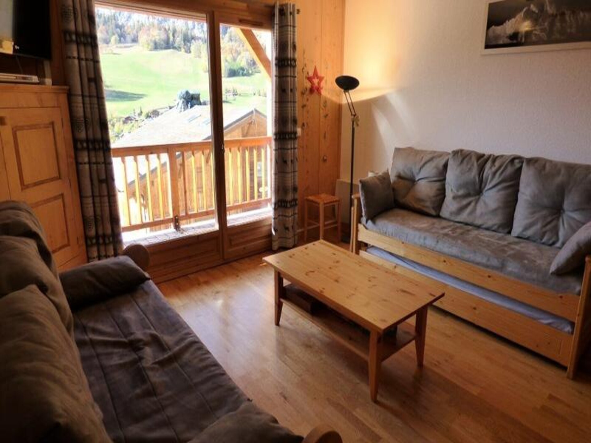 Résidence Refuge Des Outalays: Ski-in appartement voor 6 personen in Le Grand Bornand - foto 2