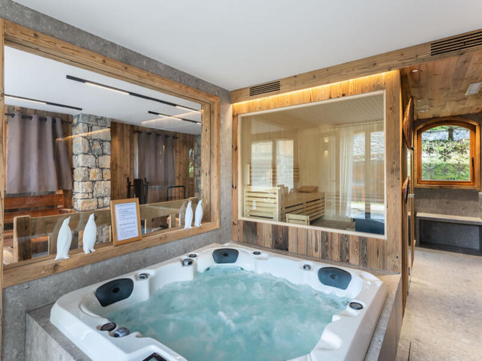 Chalet Lady Mijane: 400m² luxe met spa & sauna vlakbij de piste in Méribel - foto 5