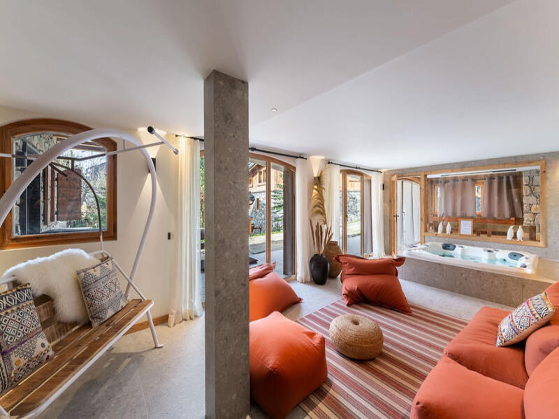 Chalet Lady Mijane: 400m² luxe met spa & sauna vlakbij de piste in Méribel - foto 14