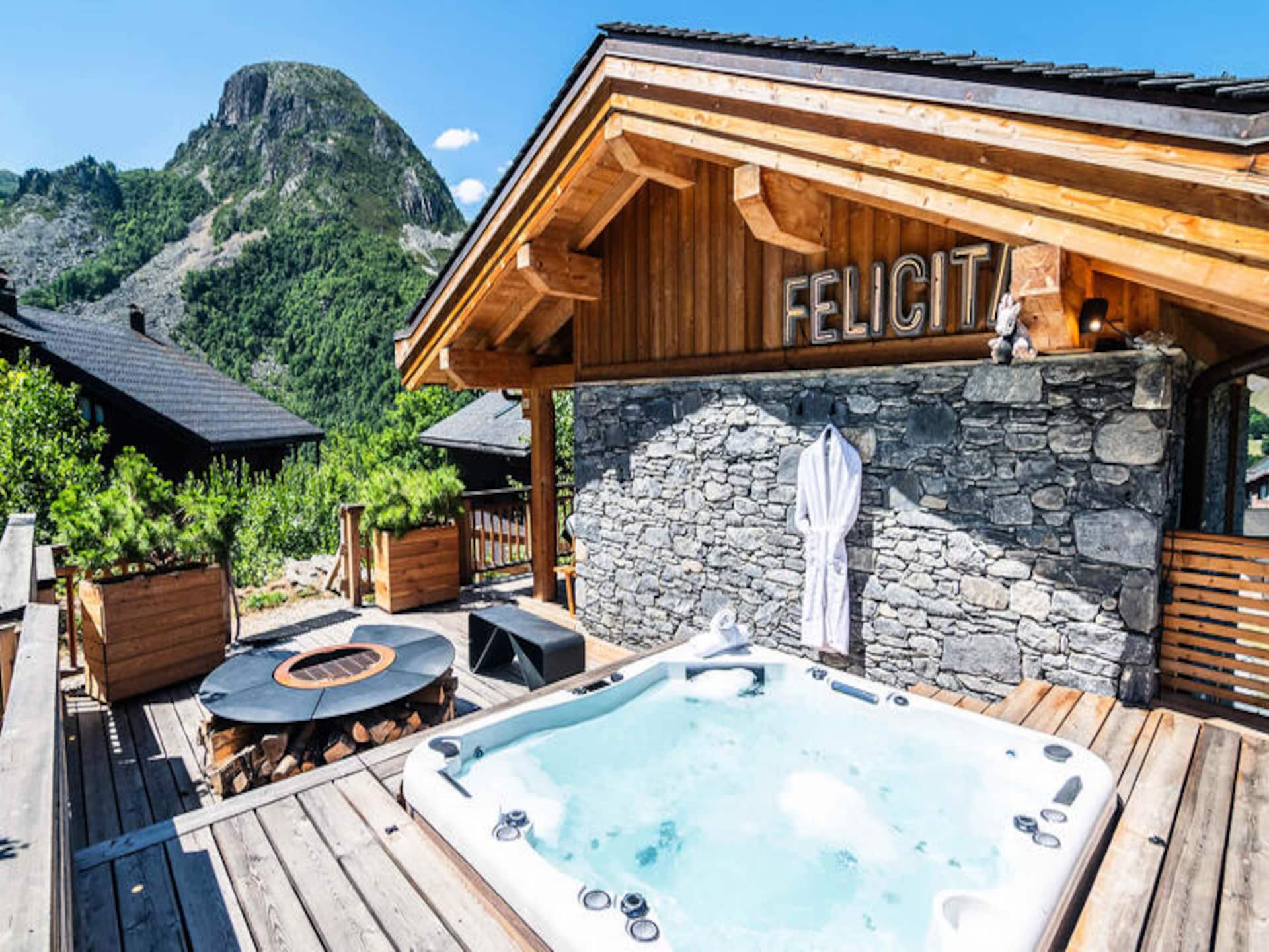 Appartement 6p direct aan de piste in Les Belleville met jacuzzi - foto 10