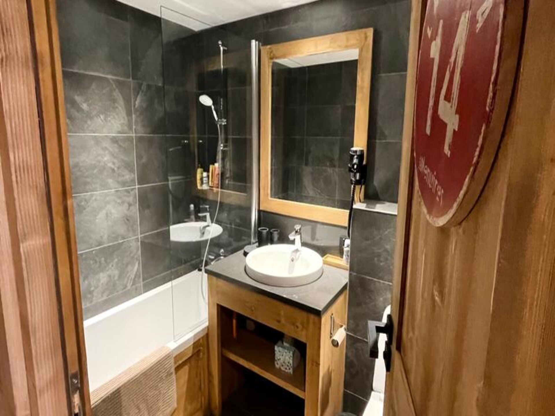 Appartement 6p direct aan de piste in Les Belleville met jacuzzi - foto 16