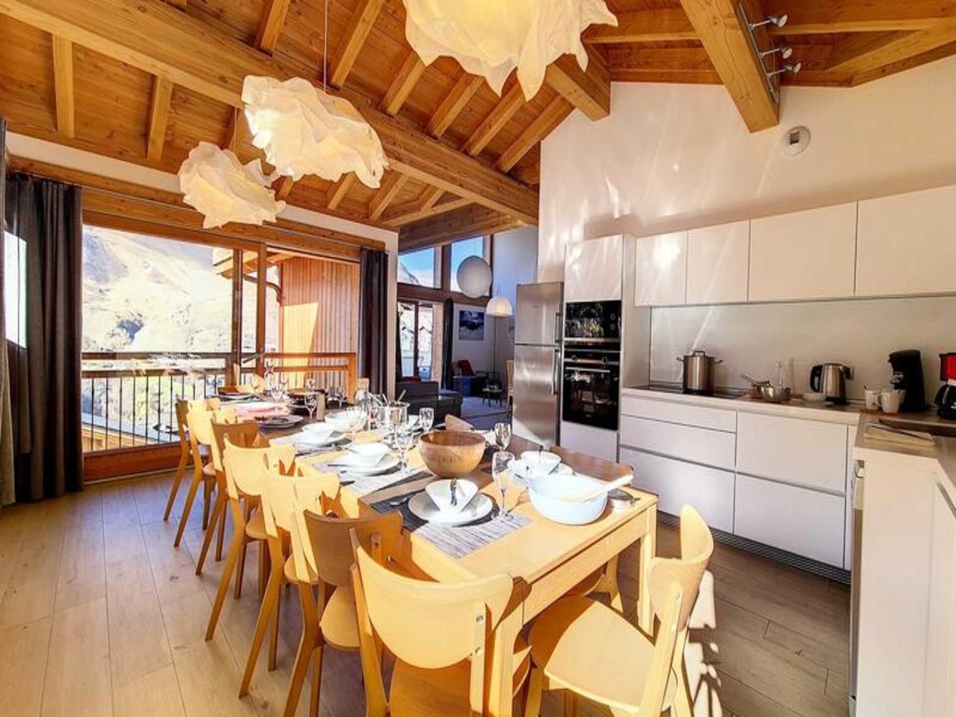 Ruim chalet voor 16 personen in Les Belleville, direct aan de piste - foto 8