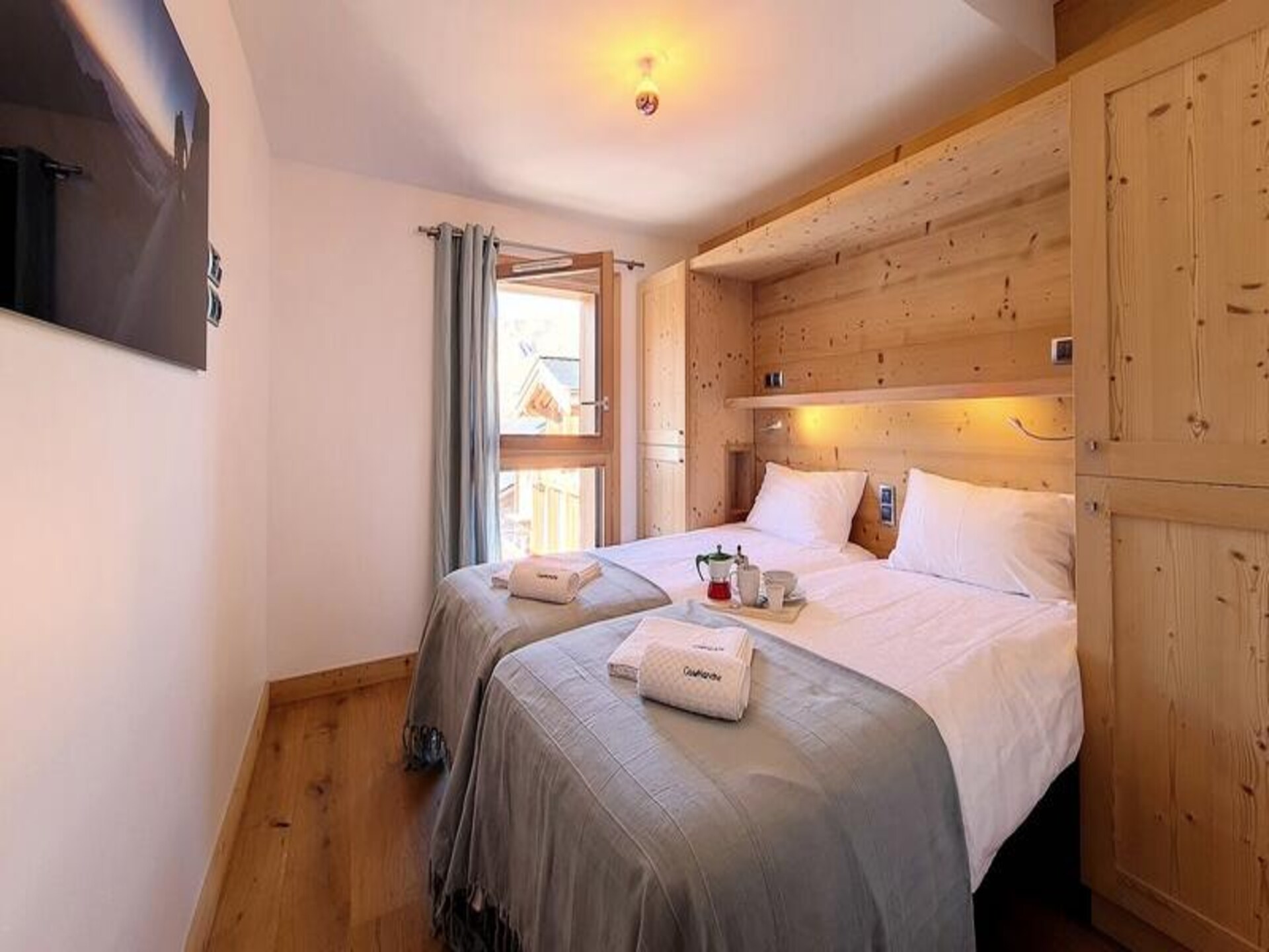 Ruim chalet voor 16 personen in Les Belleville, direct aan de piste - foto 9