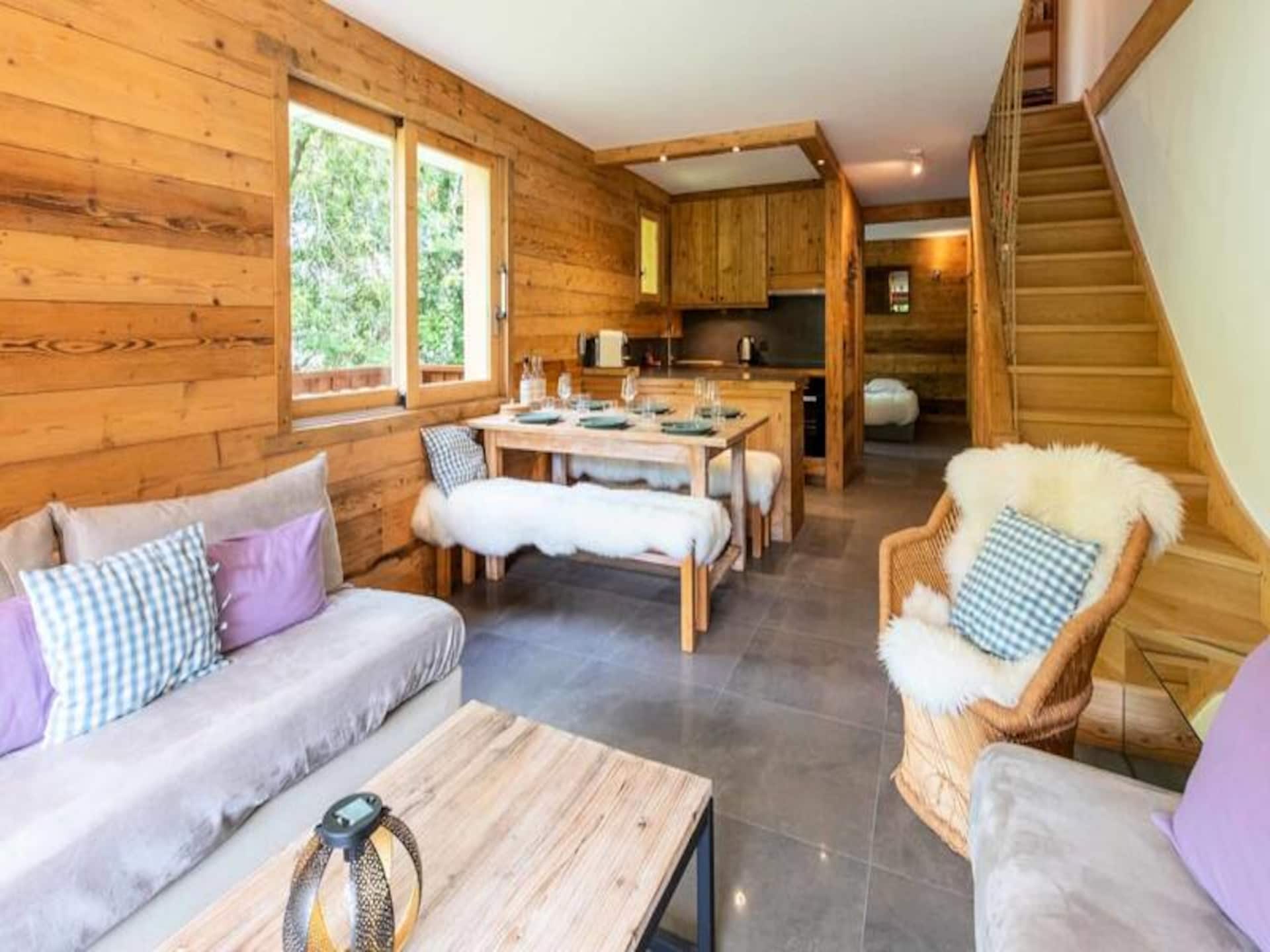 Licht appartement in Méribel Village met uitzicht op de Alpen voor 8 personen - foto 5