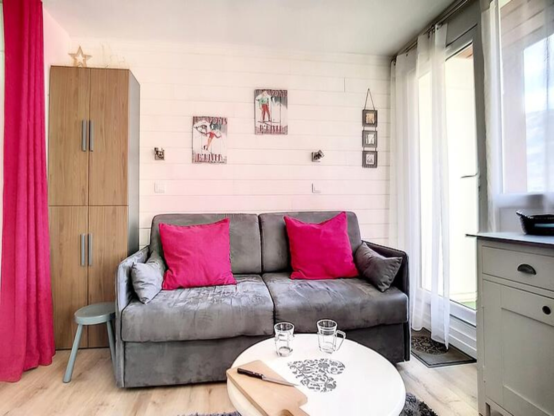 Knusse studio op 100m van de piste met balkon in Les Belleville - foto 11