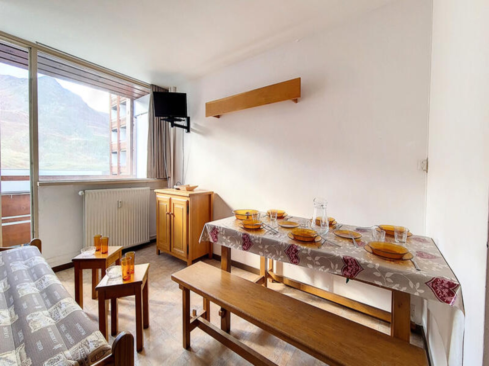 Duplexappartement op 100m van de piste in Les Menuires voor 6 personen - foto 6