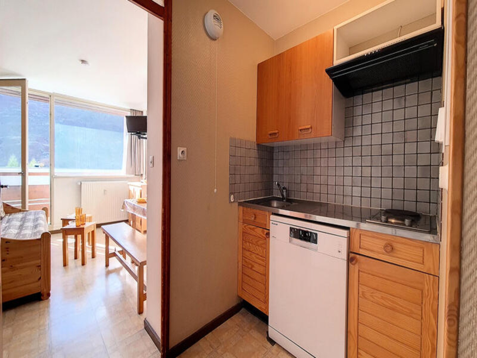 Duplexappartement op 100m van de piste in Les Menuires voor 6 personen - foto 7