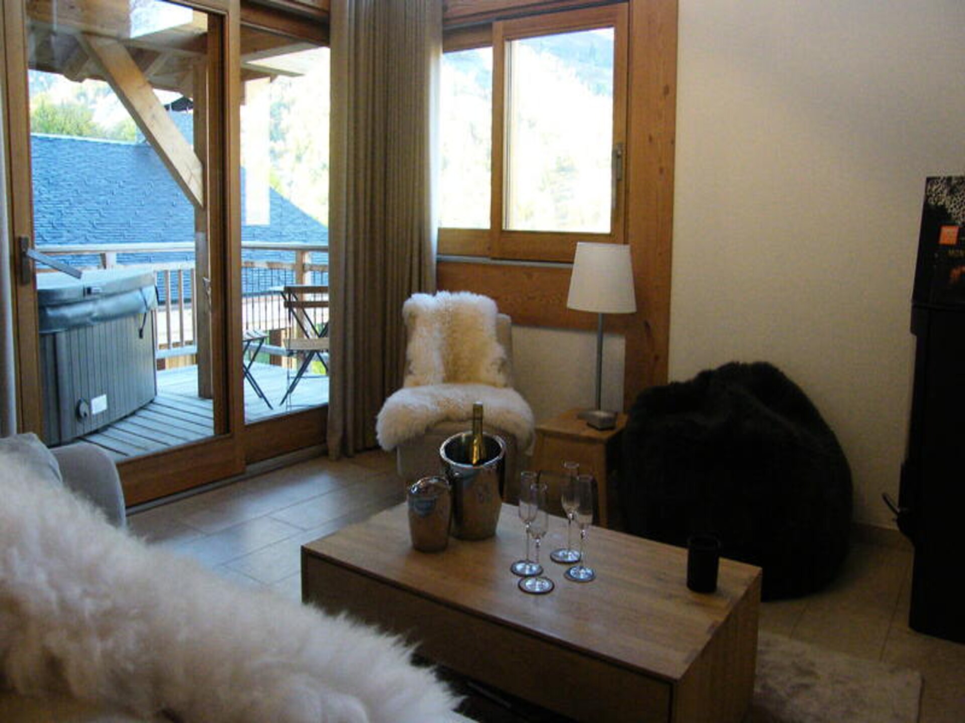 Luxe appartement Résidence Caseblanche met sauna en jacuzzi in Les Belleville - foto 18