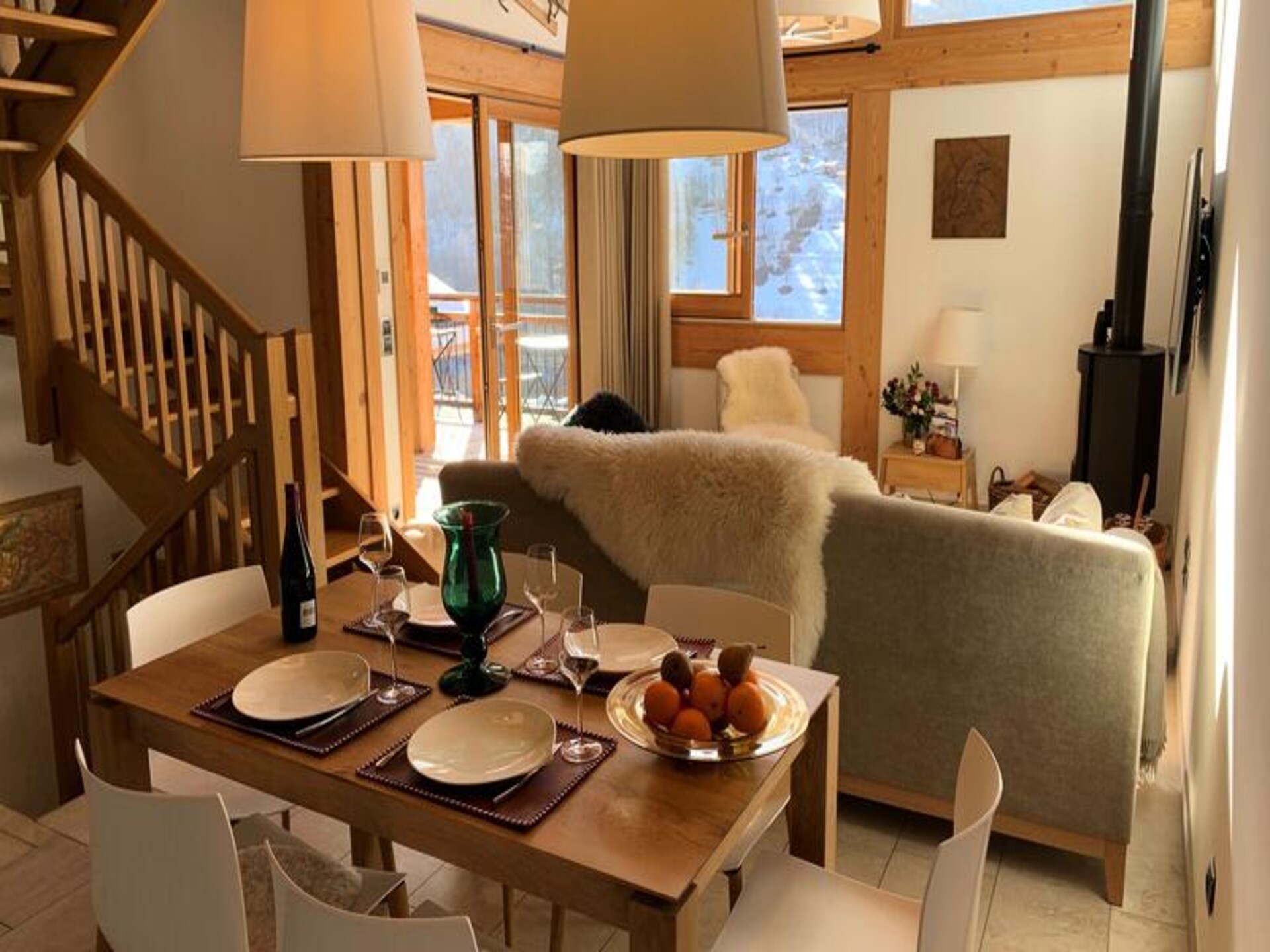 Luxe appartement Résidence Caseblanche met sauna en jacuzzi in Les Belleville - foto 19