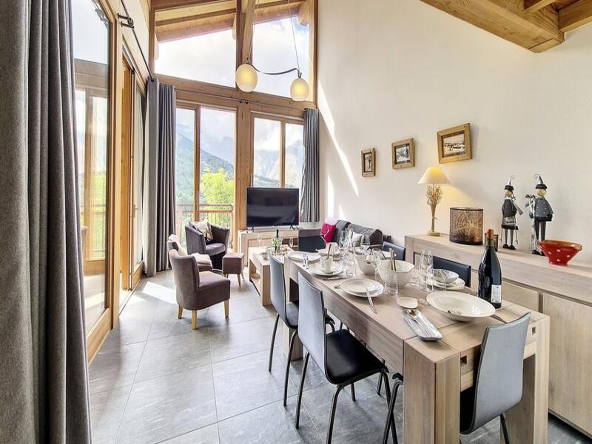 Luxe appartement voor 6 personen met jacuzzi en sauna, 50 meter van de lift in Les 3 Vallées - foto 8