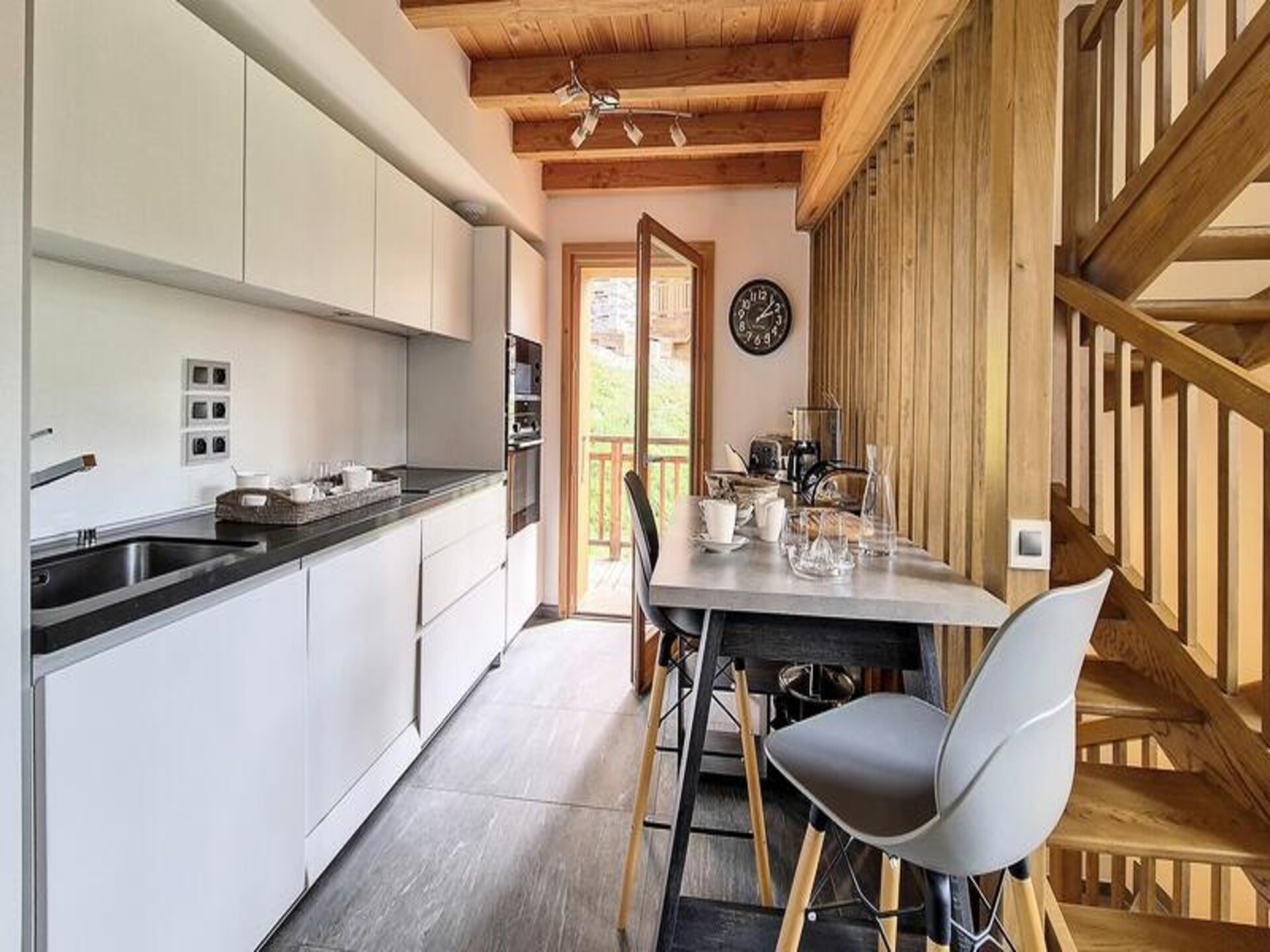 Luxe appartement voor 6 personen met jacuzzi en sauna, 50 meter van de lift in Les 3 Vallées - foto 9