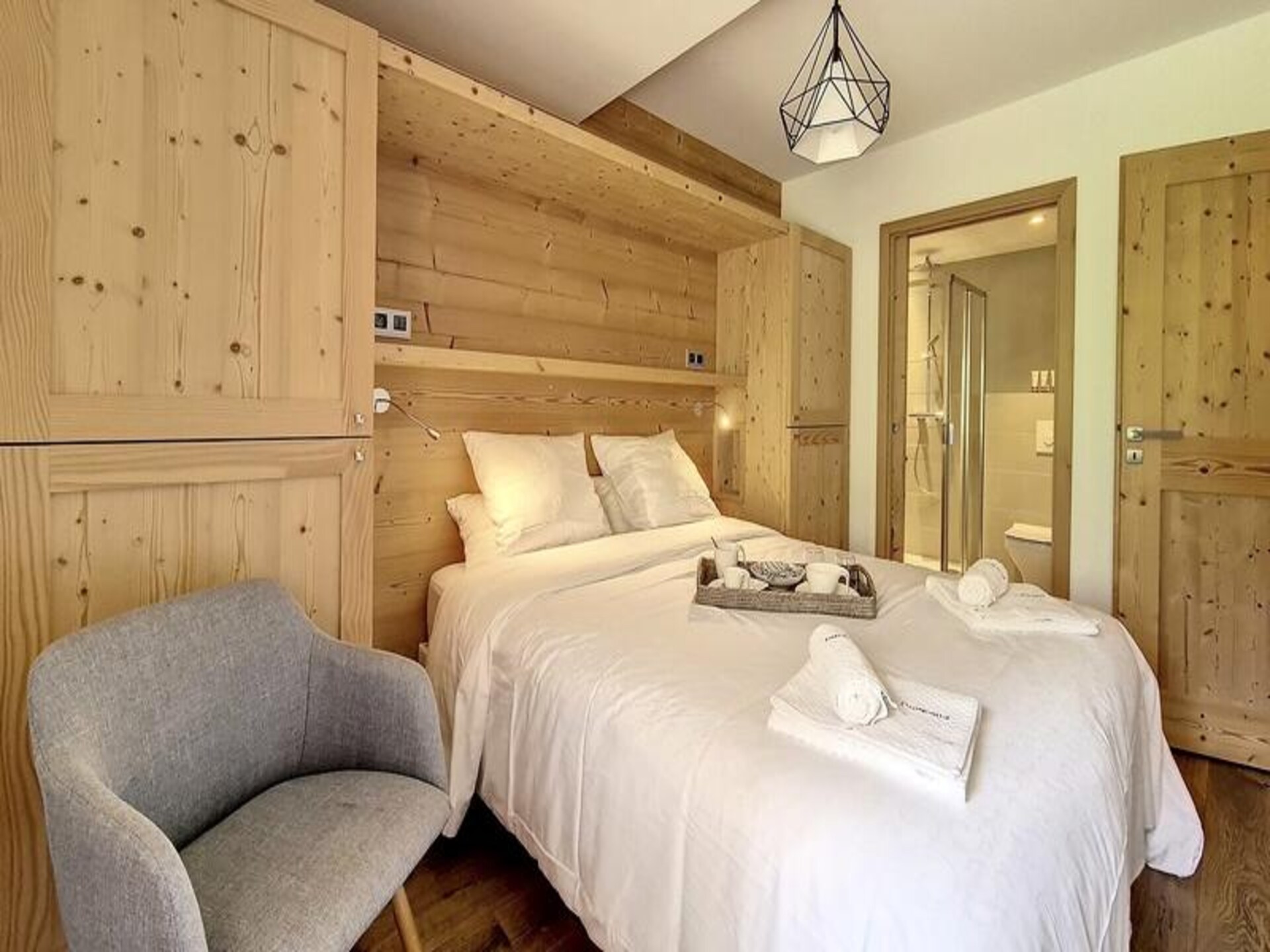 Luxe appartement voor 6 personen met jacuzzi en sauna, 50 meter van de lift in Les 3 Vallées - foto 17