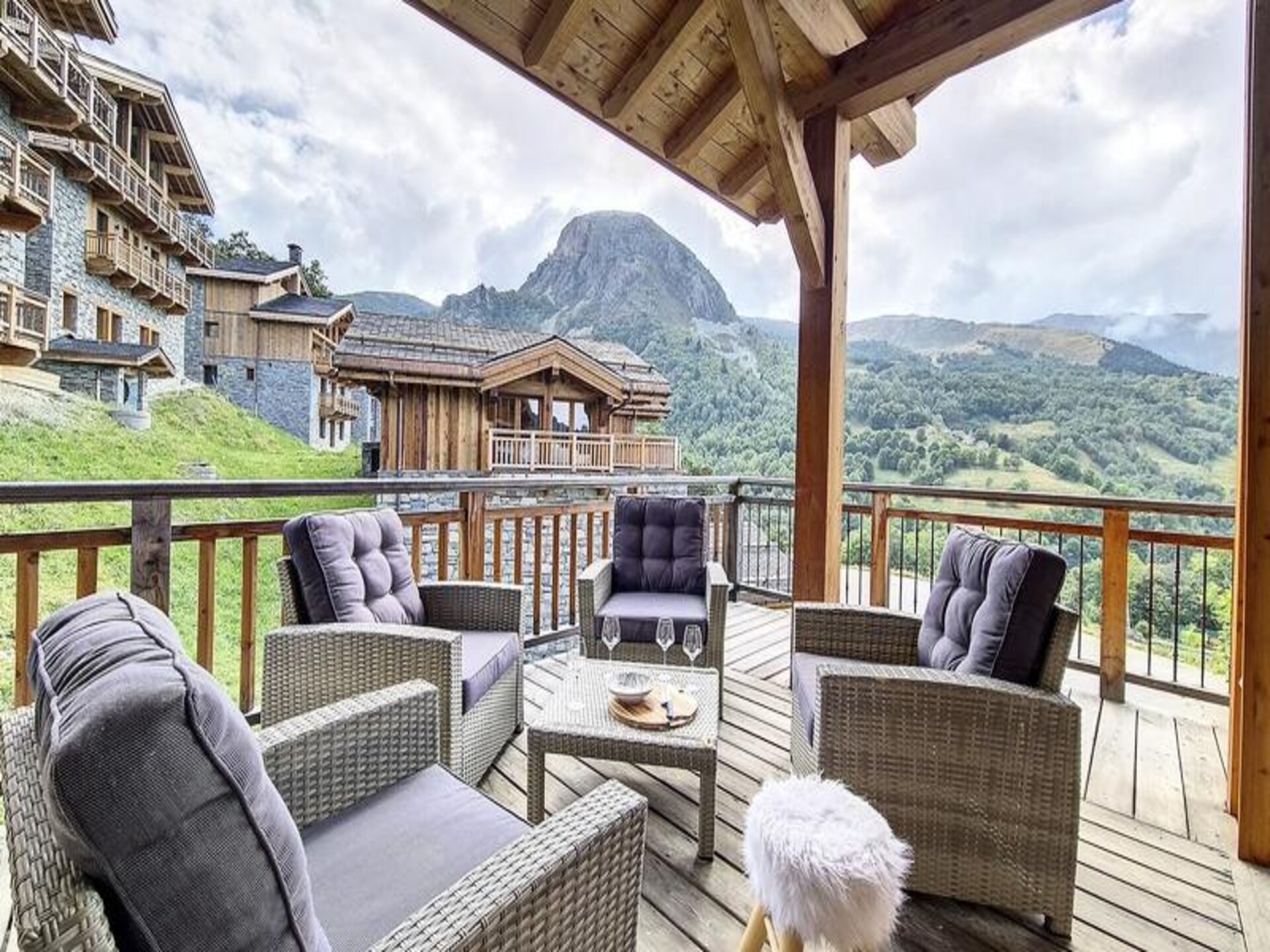 Luxe appartement voor 6 personen met jacuzzi en sauna, 50 meter van de lift in Les 3 Vallées - foto 19