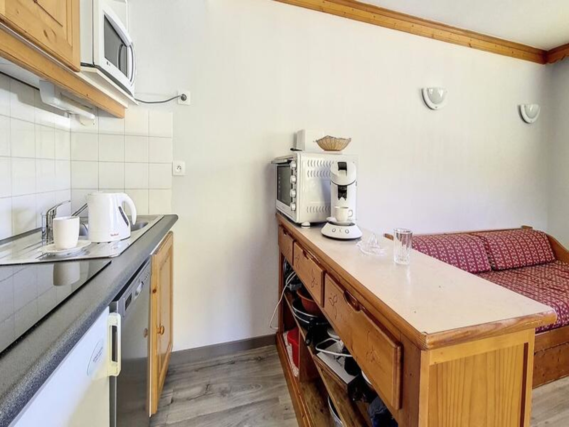 Appartement 6p aan voet pistes Les Bruyères met westbalkon - foto 17