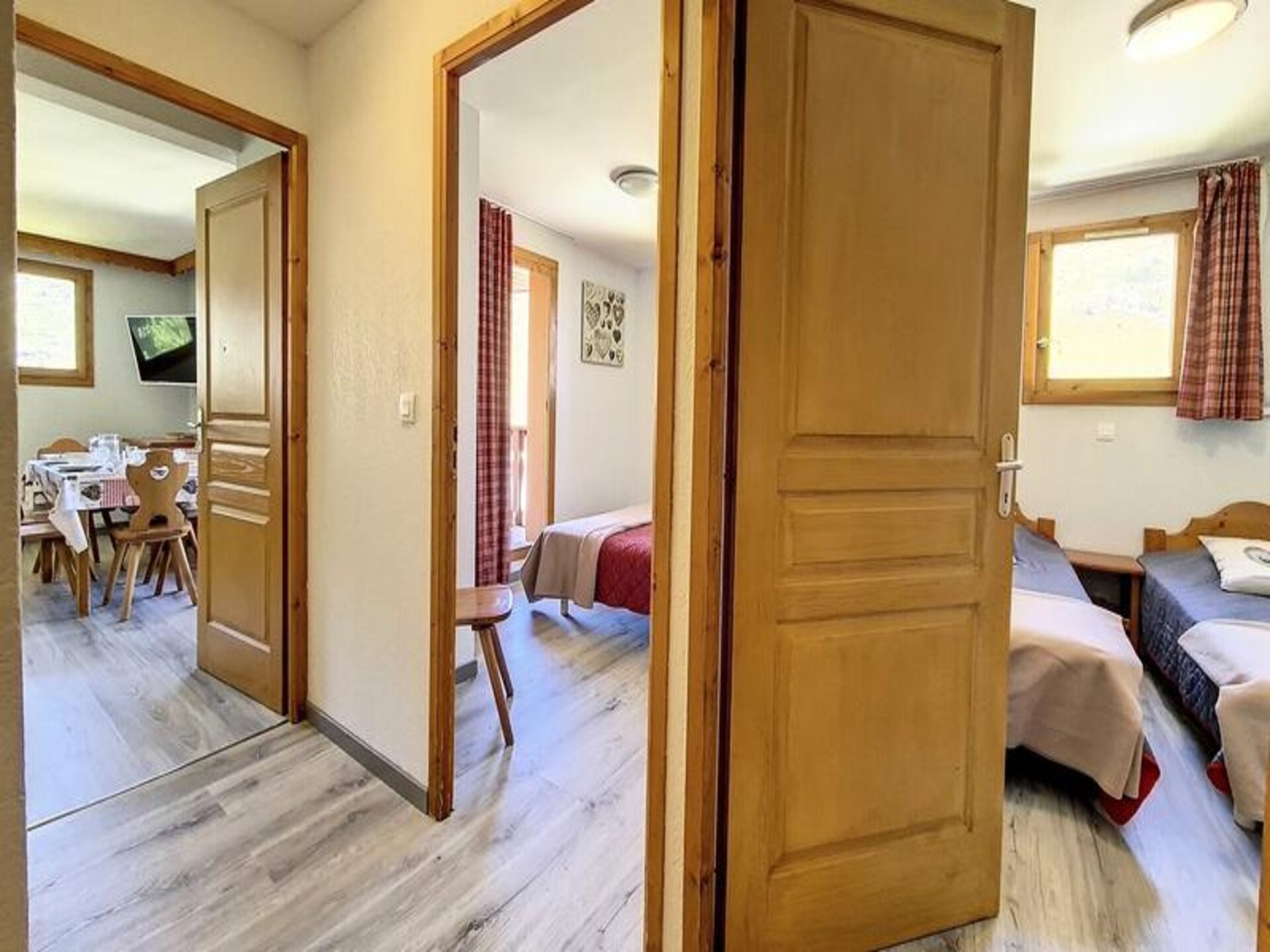 Appartement 6p aan voet pistes Les Bruyères met westbalkon - foto 18