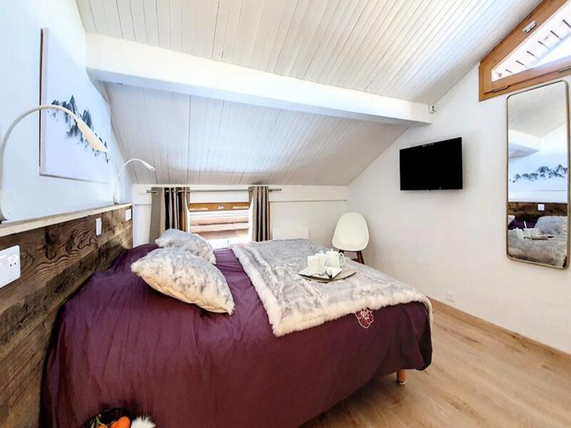 Duplex appartement met balkon en bergzicht in Les Belleville - foto 12