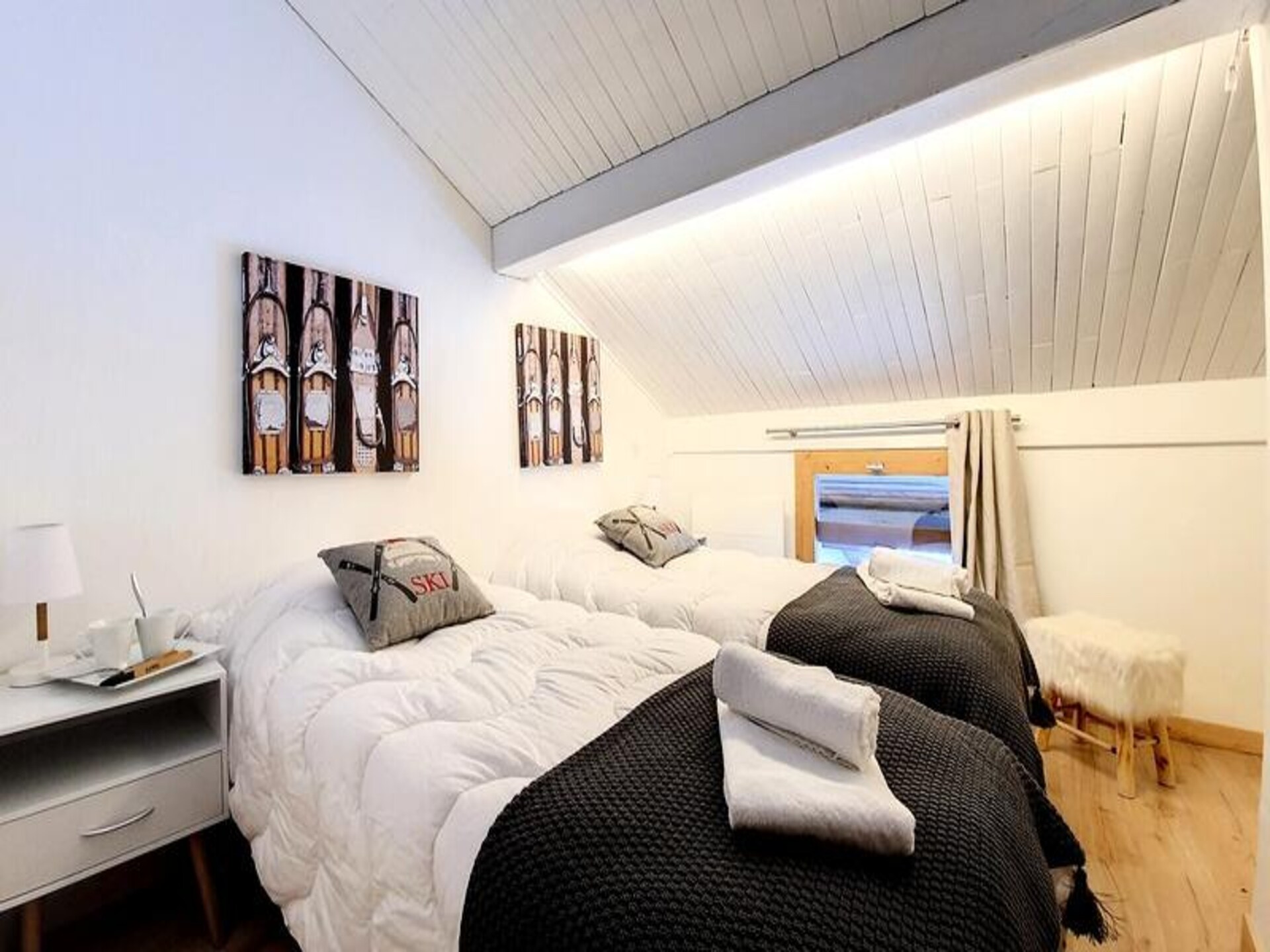 Duplex appartement met balkon en bergzicht in Les Belleville - foto 15
