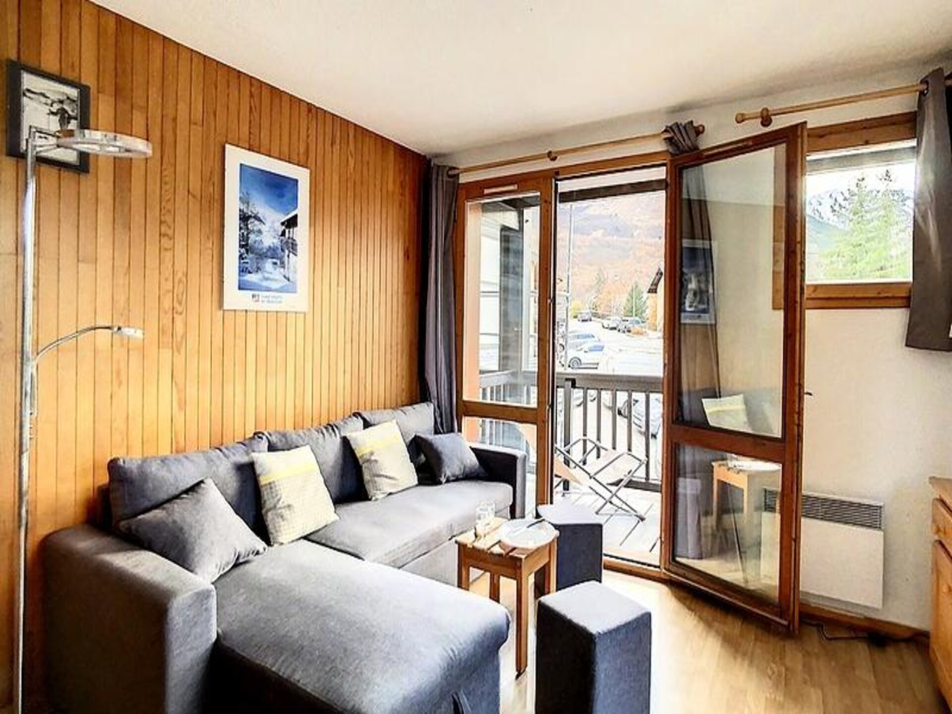 Knus appartement in het dorpshart van Les Belleville, vlakbij de skilift - foto 4