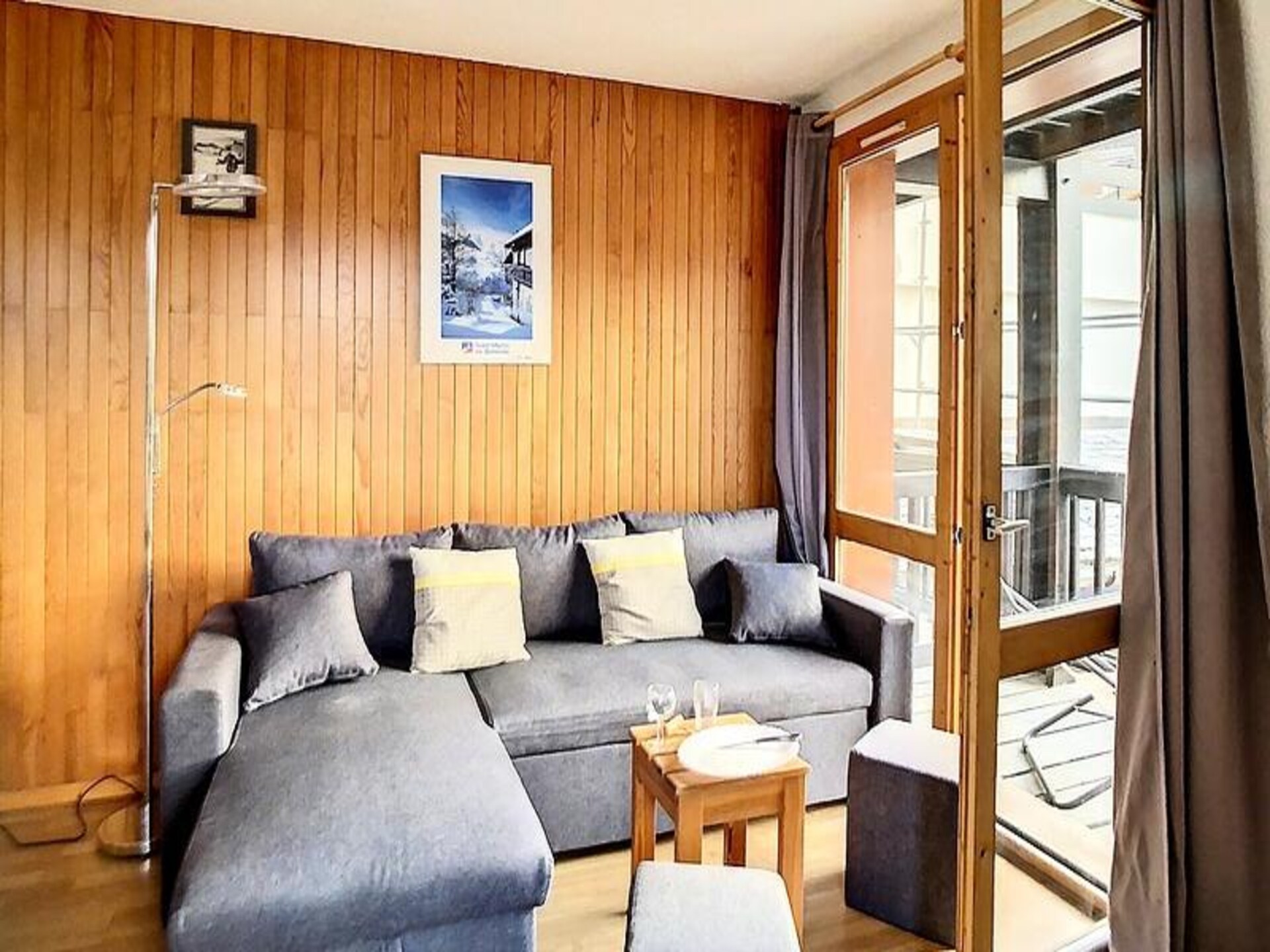 Knus appartement in het dorpshart van Les Belleville, vlakbij de skilift - foto 6
