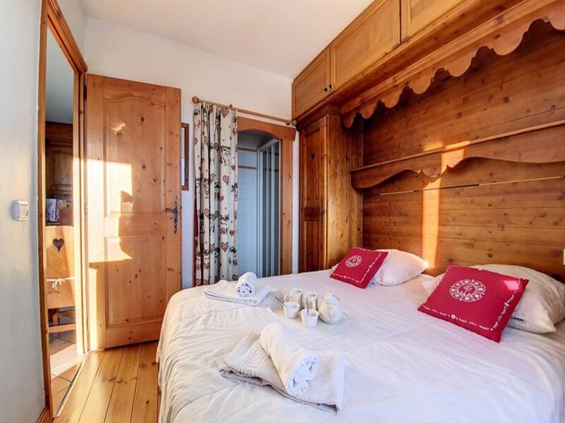 Appartement 6p in Les Menuires met zwembad, sauna en uitzicht op de Alpen - foto 22