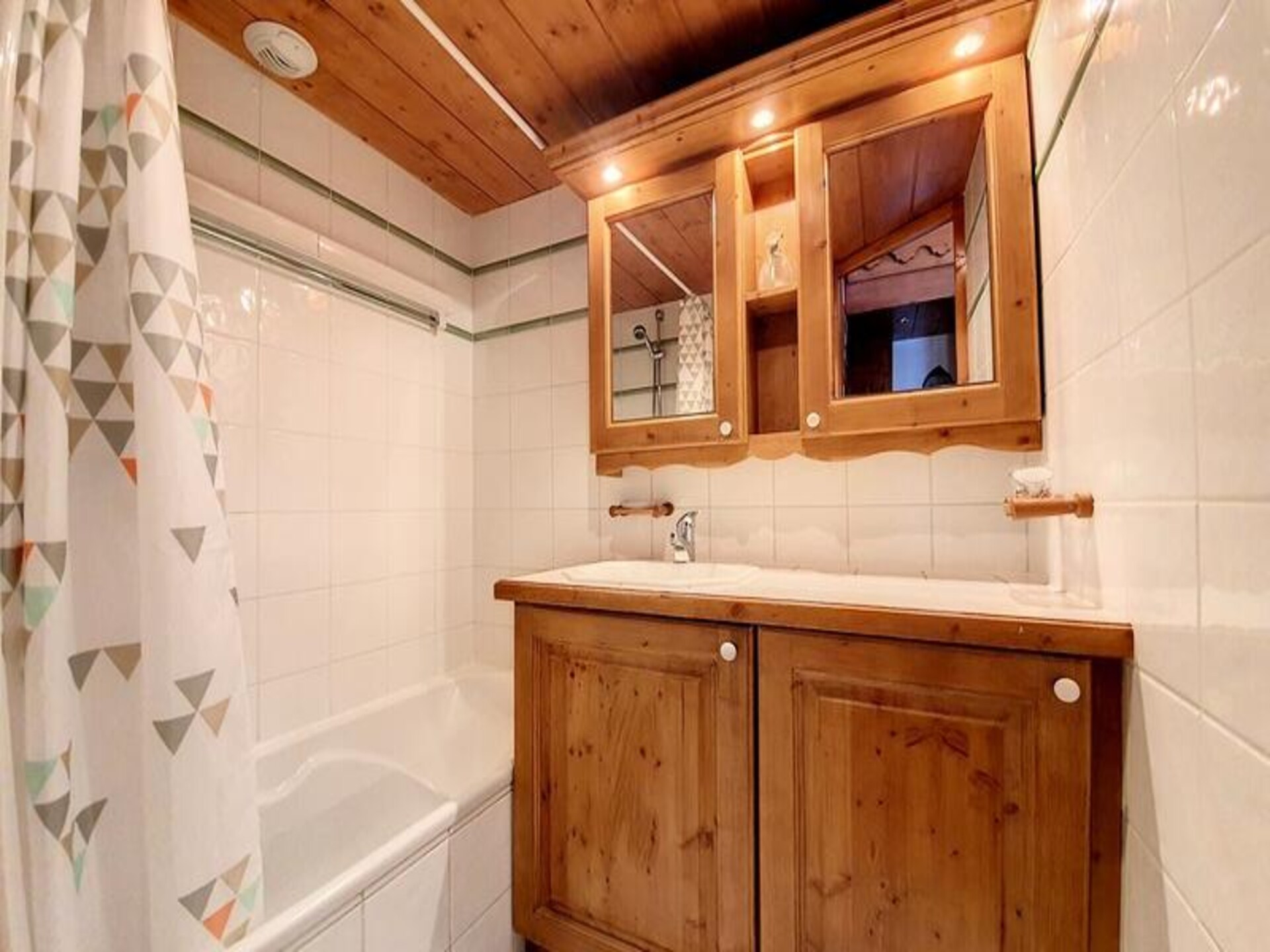 Appartement 6p in Les Menuires met zwembad, sauna en uitzicht op de Alpen - foto 25