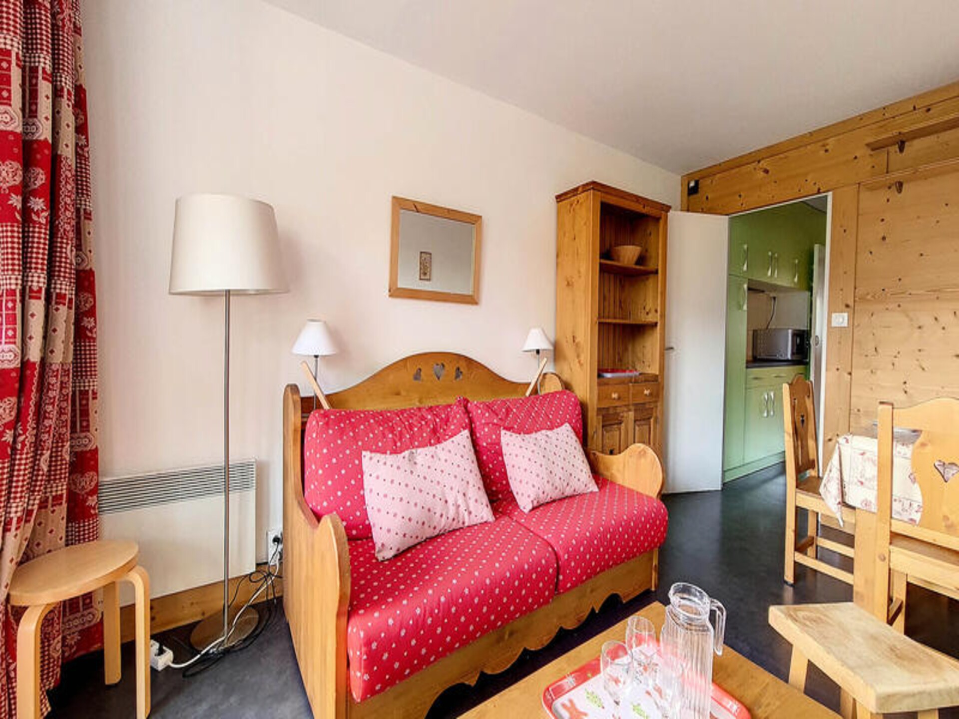Knus vernieuwd appartement op de piste in Les Menuires met zuidbalkon - foto 7
