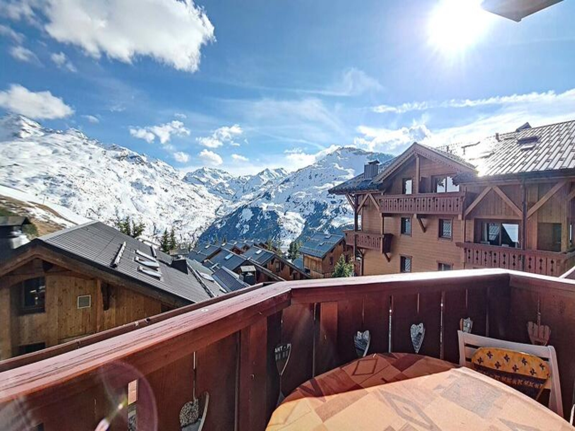 Appartement Ancolie in Reberty 2000: ski-in, ski-out met zonnig balkon - foto 7