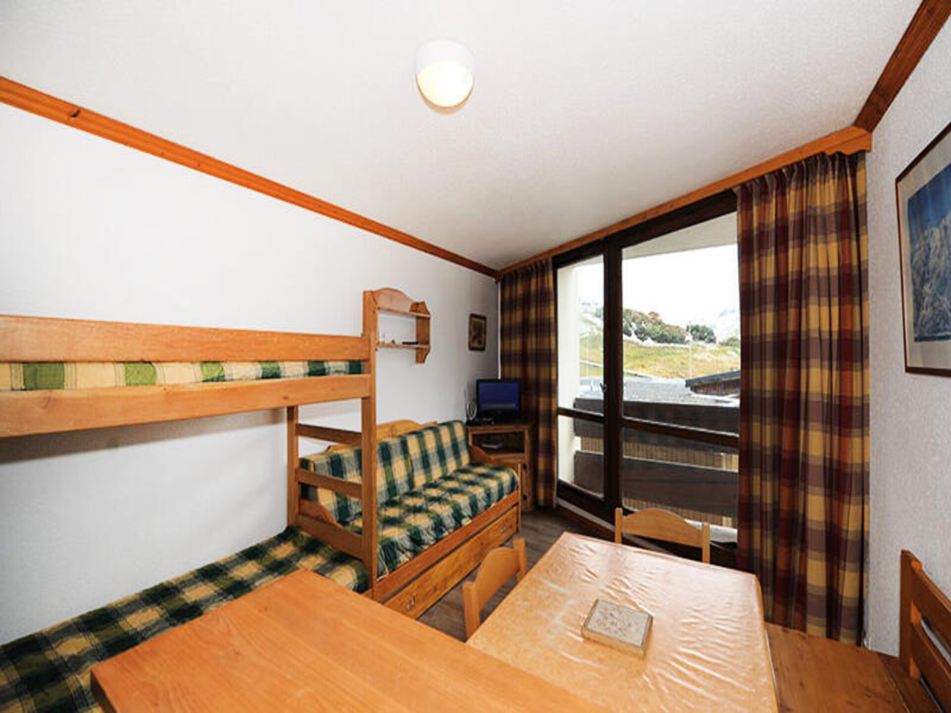 Ski-in, ski-out studio met zuidbalkon direct aan de piste in Les Menuires - foto 4