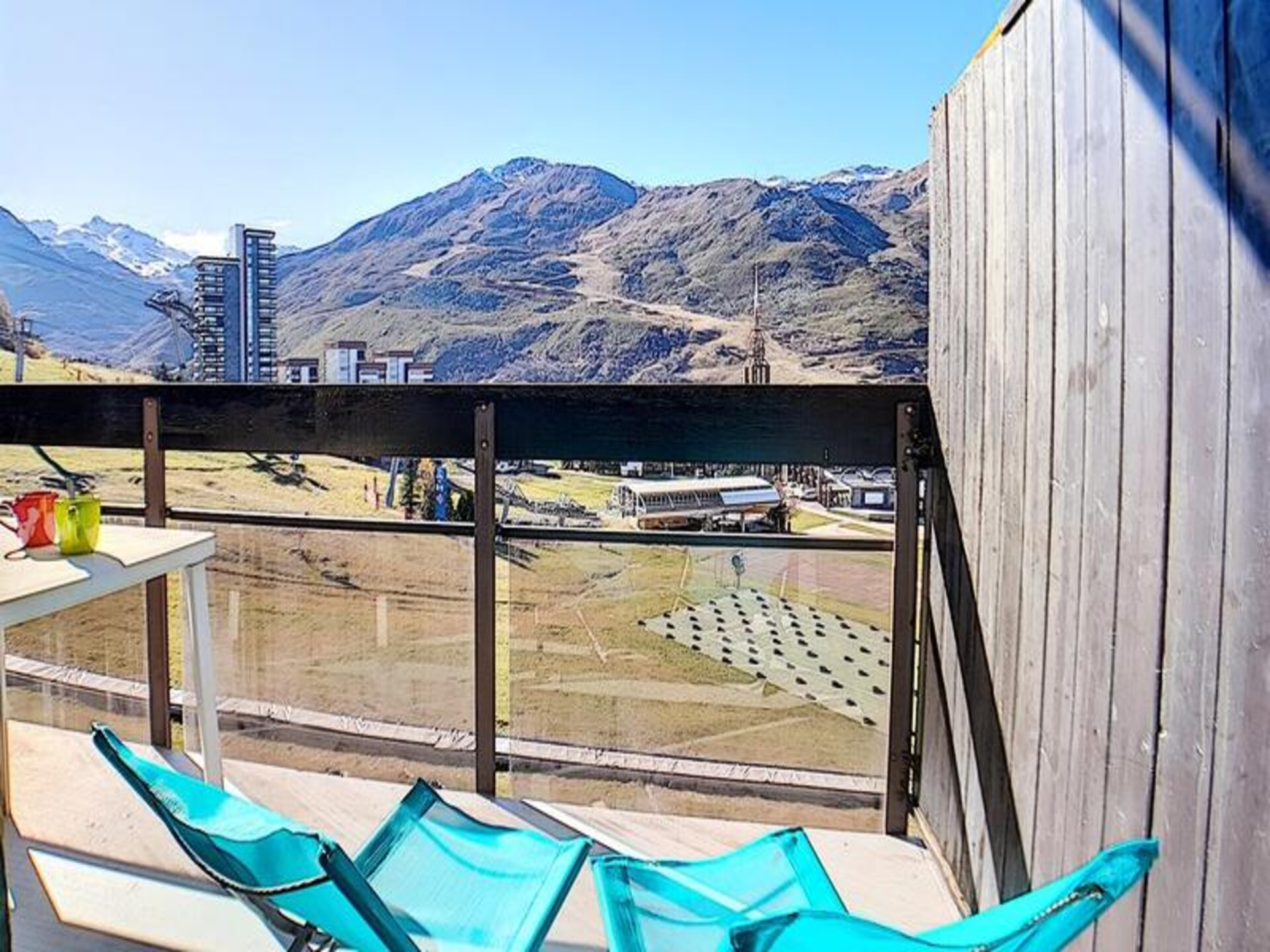 Zonnig studio-appartement met balkon en ski-in/ski-out in Les Belleville - foto 12