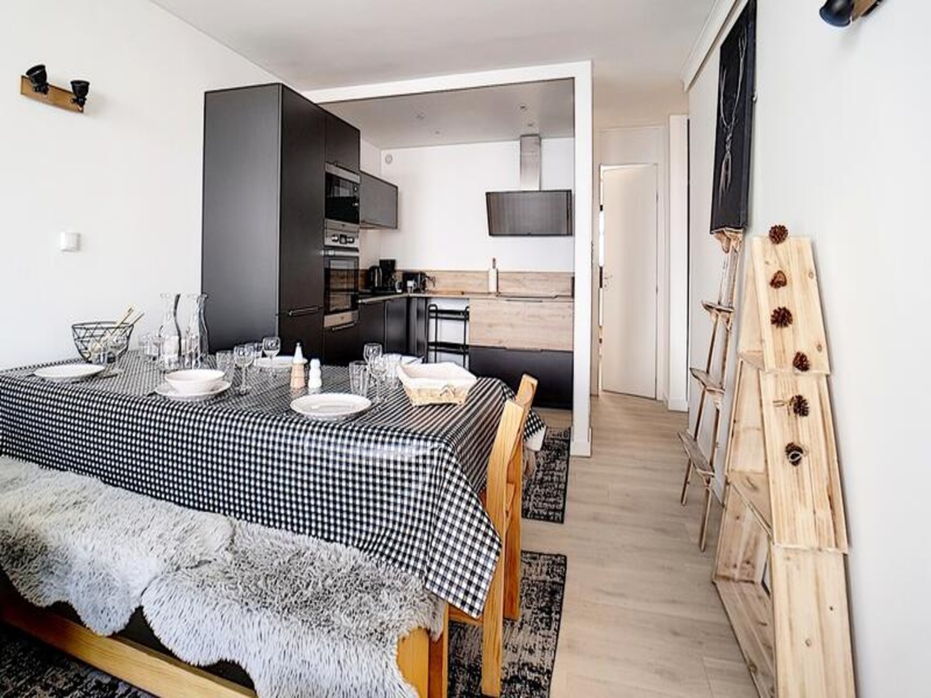Panoramisch appartement op de top in Les Menuires voor 8 personen - foto 11