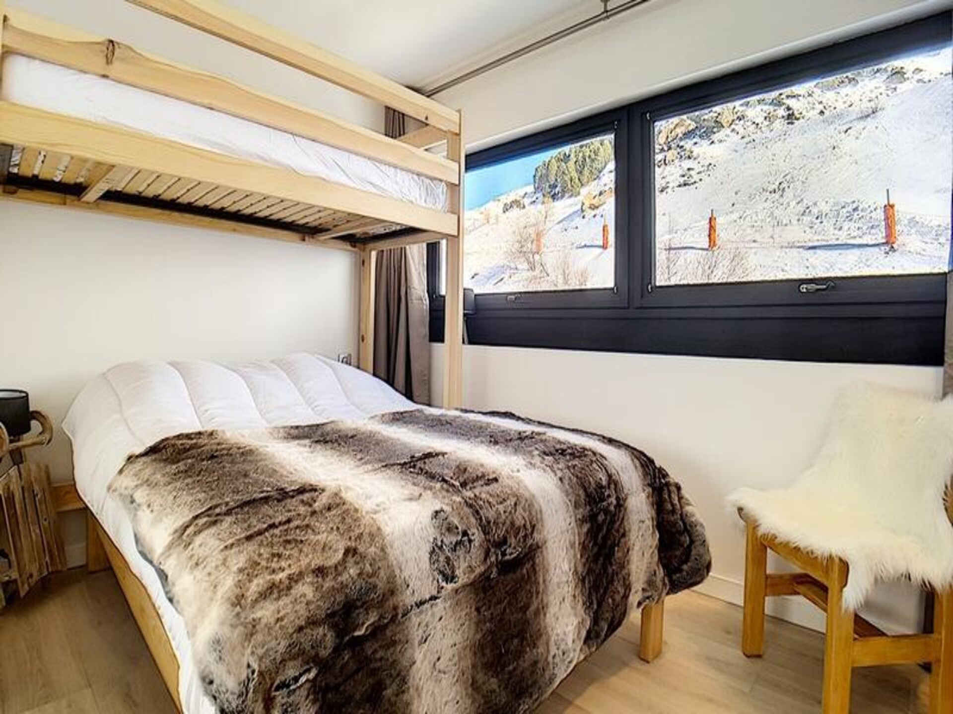 Panoramisch appartement op de top in Les Menuires voor 8 personen - foto 16