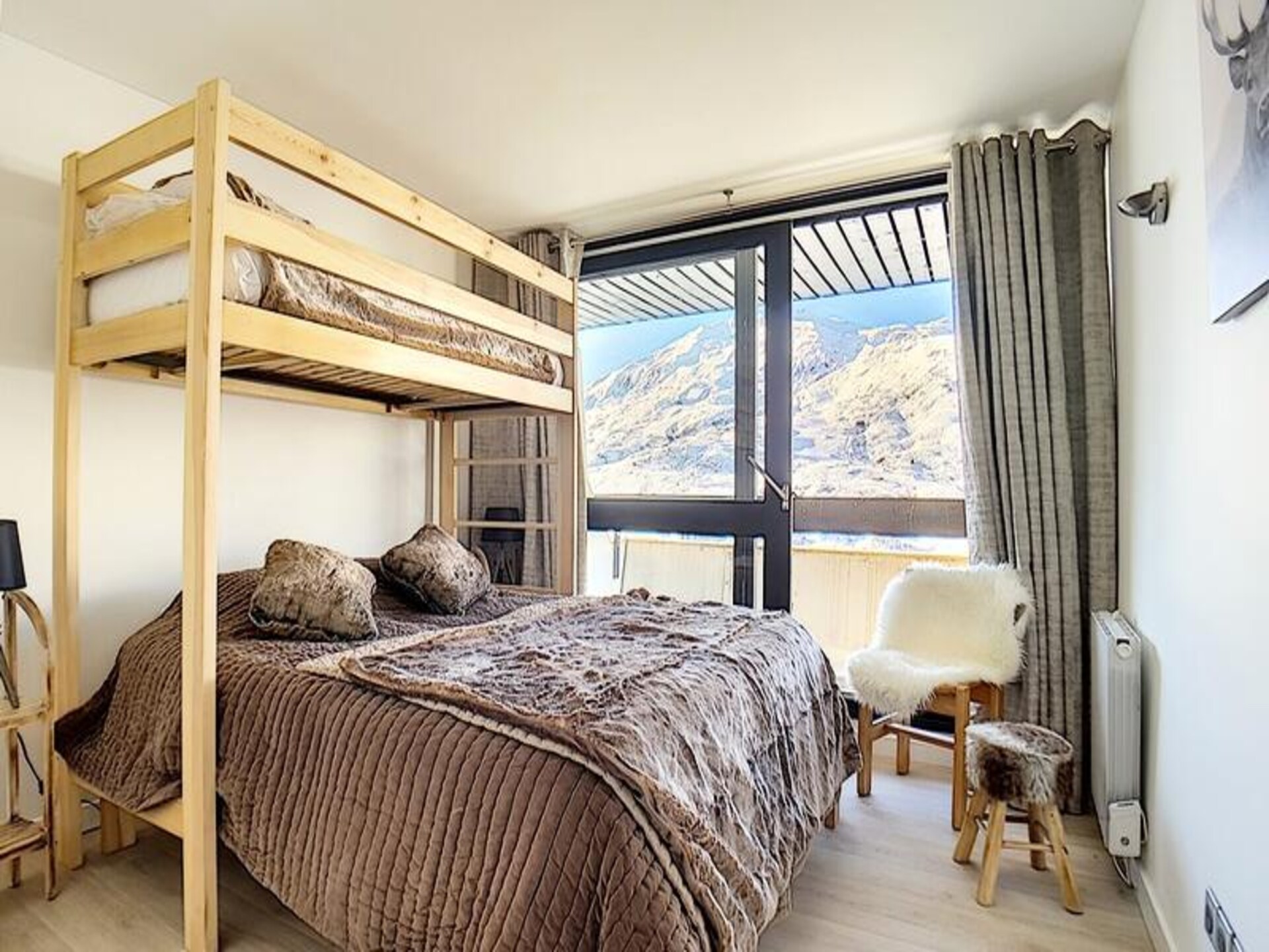Panoramisch appartement op de top in Les Menuires voor 8 personen - foto 17