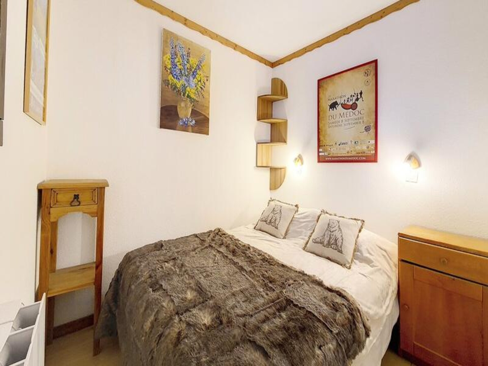 Ski-in/ski-out appartement met balkon op het westen in Les Menuires - foto 10