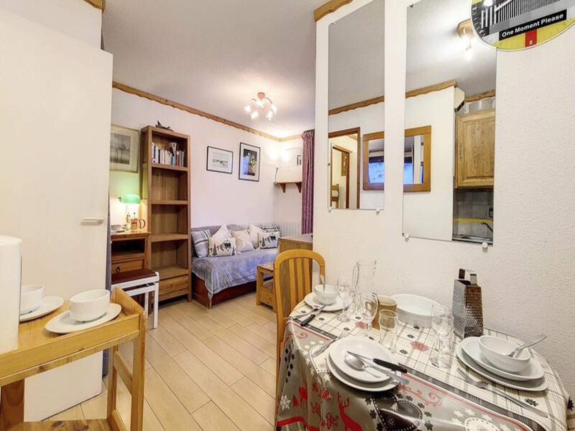 Ski-in/ski-out appartement met balkon op het westen in Les Menuires - foto 15