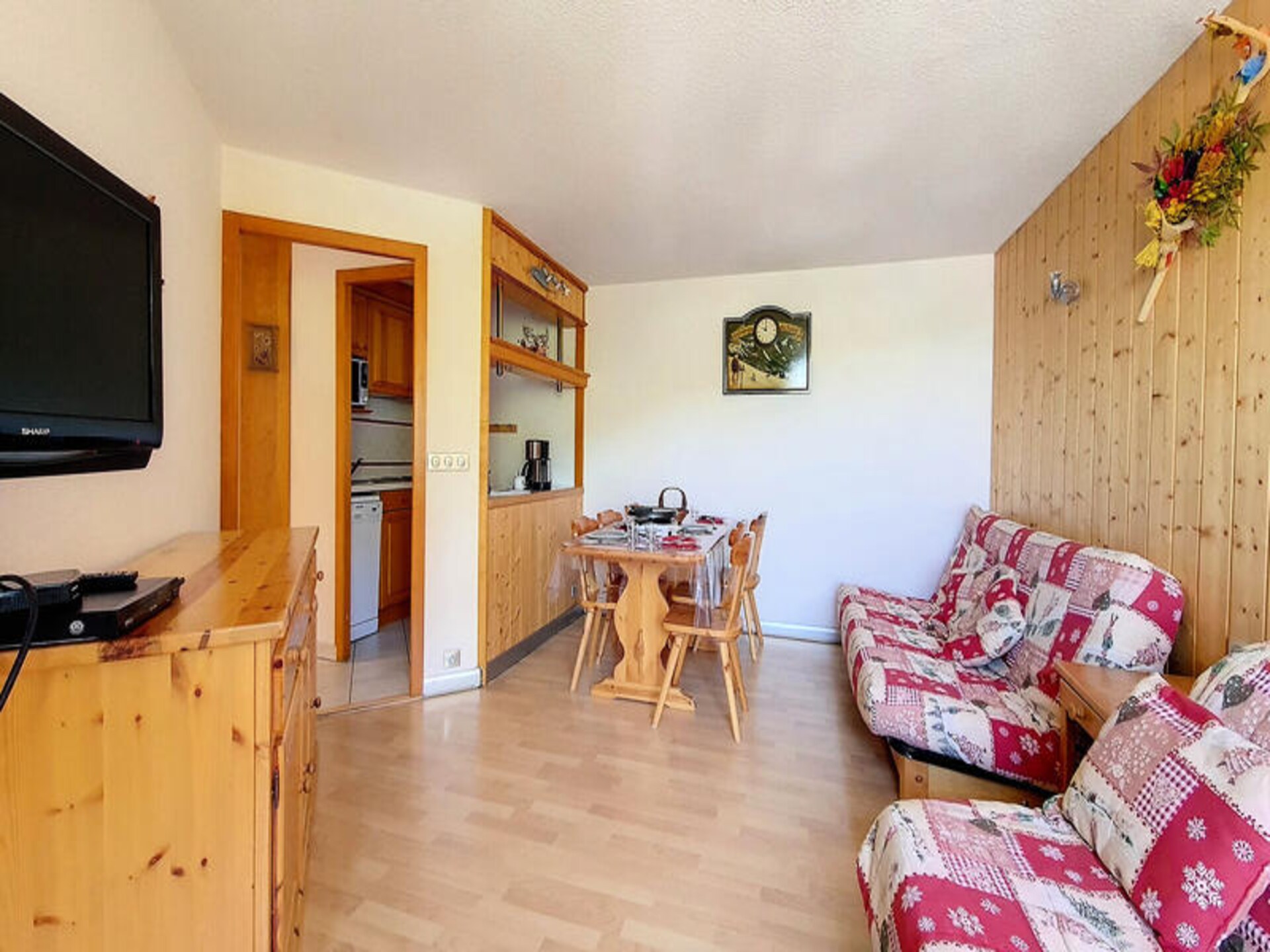Appartement op de piste in Les Belleville met panoramisch uitzicht - foto 9