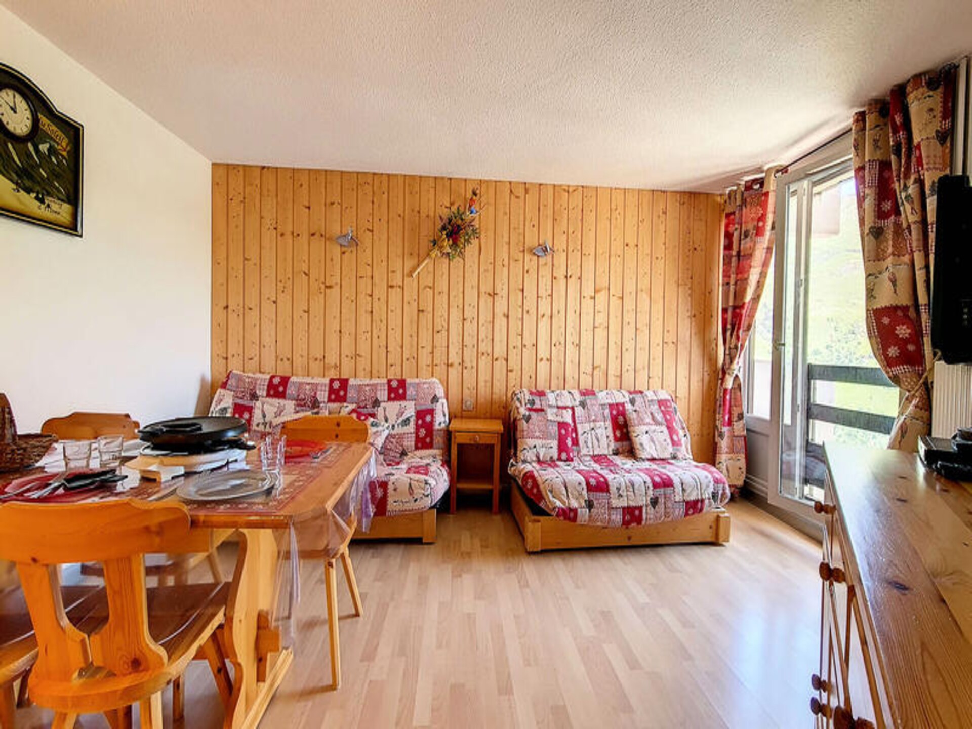 Appartement op de piste in Les Belleville met panoramisch uitzicht - foto 12