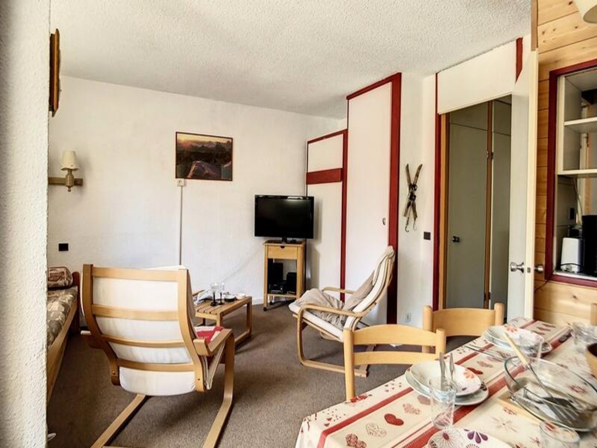 Appartement 6 personen op 10 meter van de piste in Les Menuires - foto 11