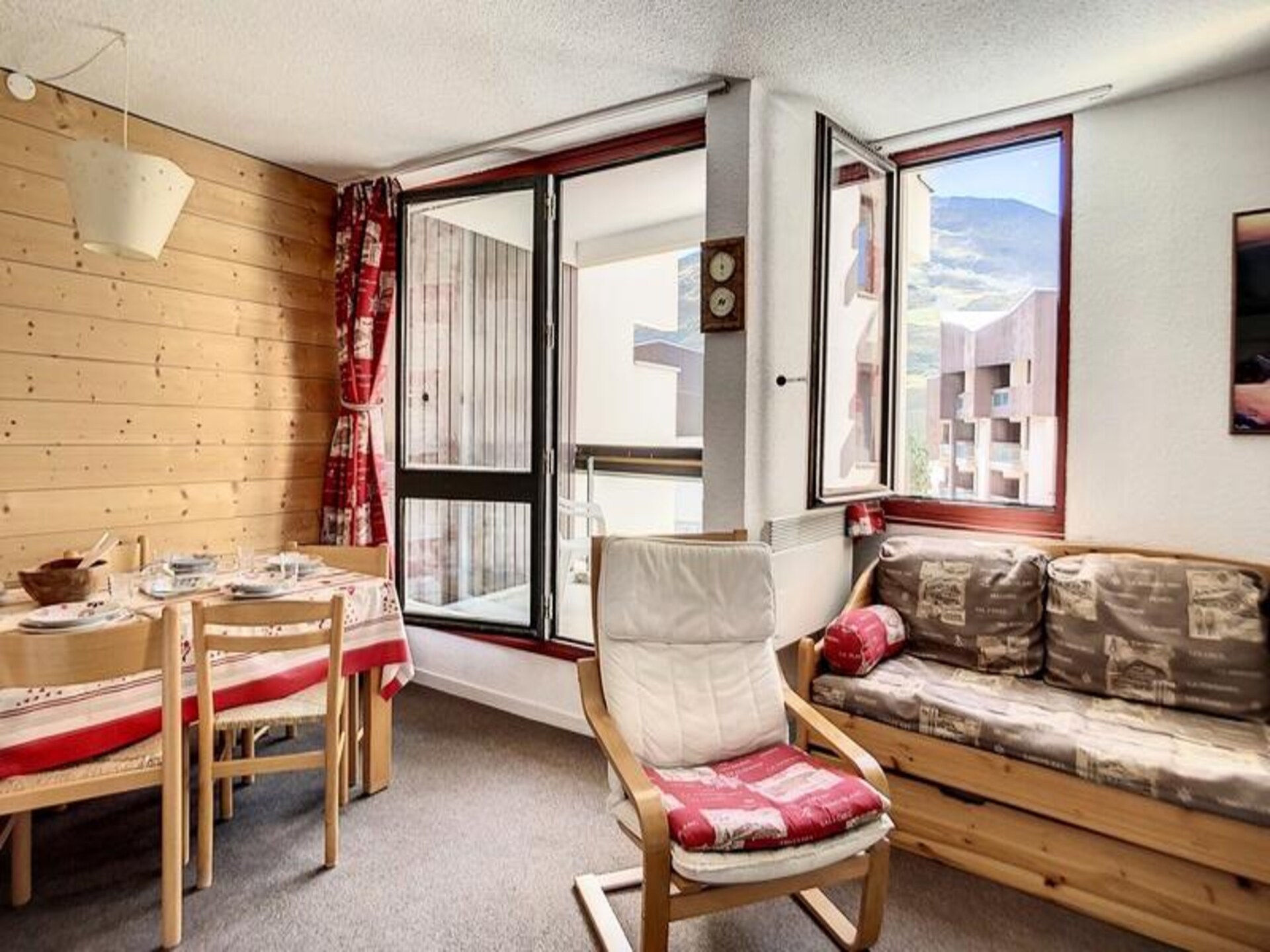 Appartement 6 personen op 10 meter van de piste in Les Menuires - foto 12
