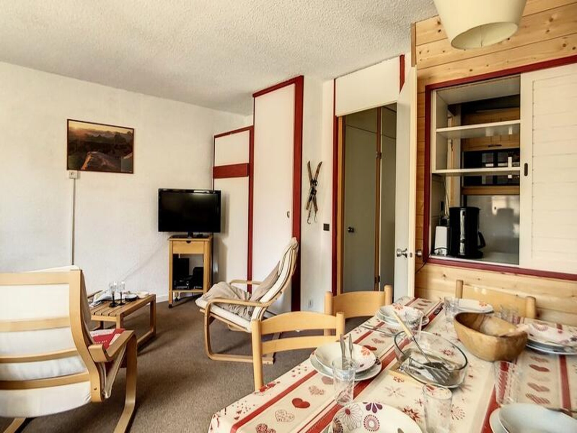 Appartement 6 personen op 10 meter van de piste in Les Menuires - foto 13
