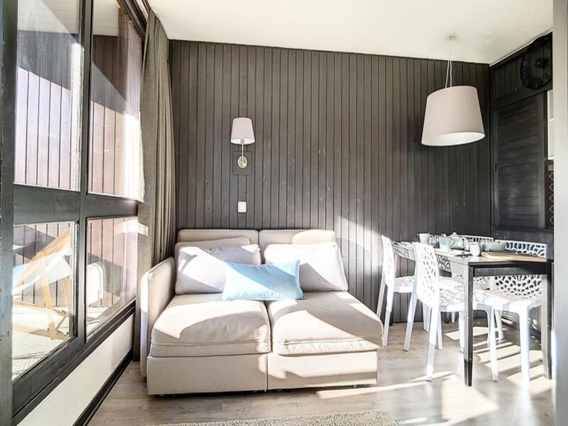 Appartement op 10 meter van de piste in Reberty 1850 met balkon op het westen - foto 7