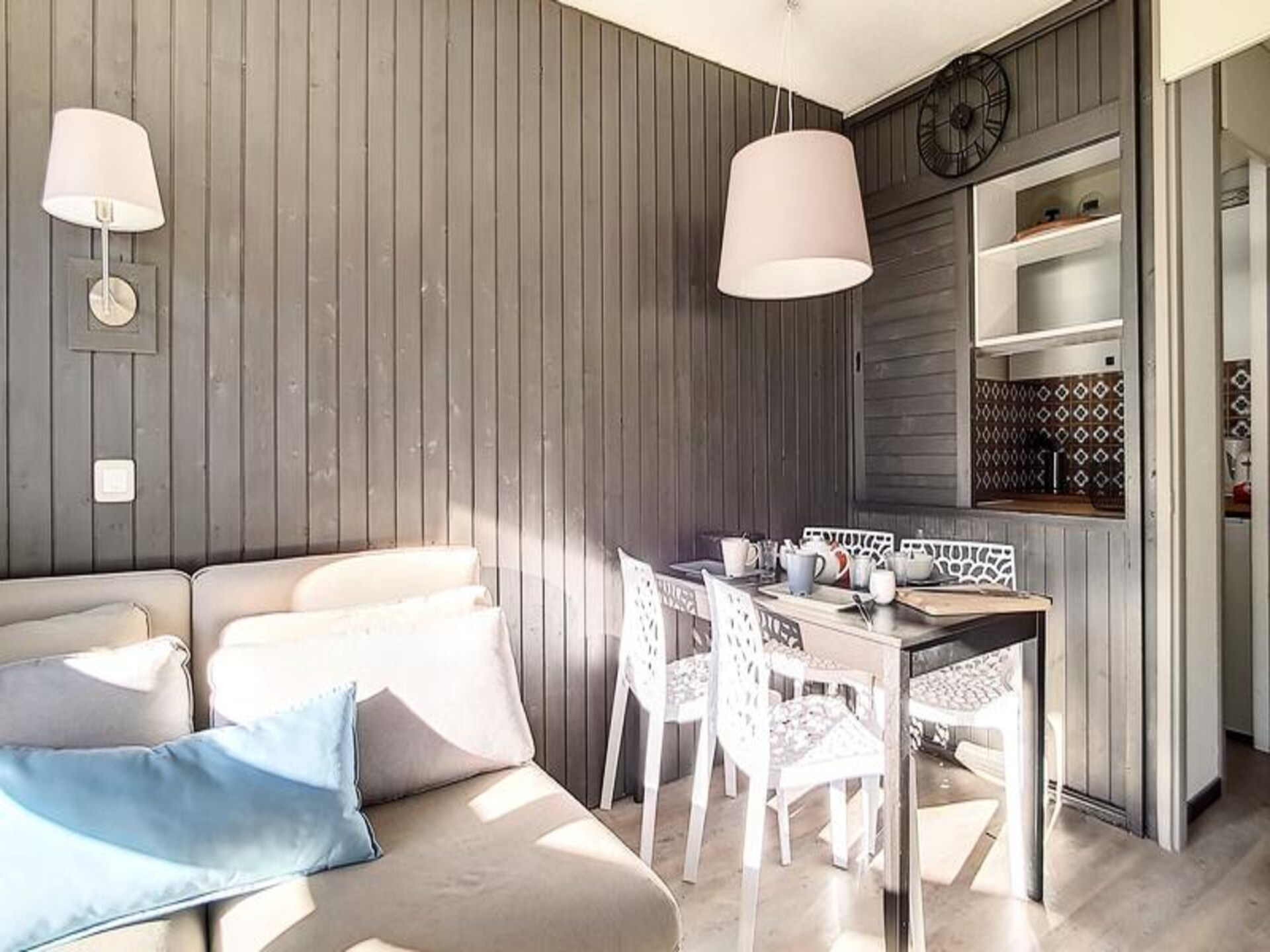 Appartement op 10 meter van de piste in Reberty 1850 met balkon op het westen - foto 12