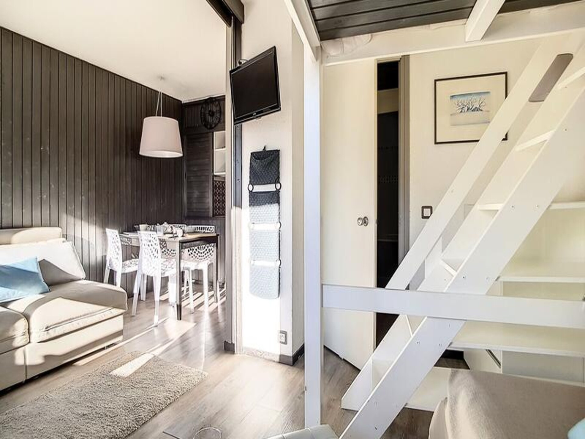Appartement op 10 meter van de piste in Reberty 1850 met balkon op het westen - foto 17