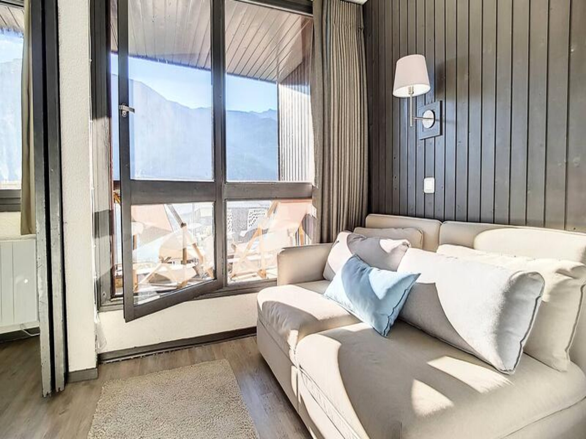 Appartement op 10 meter van de piste in Reberty 1850 met balkon op het westen - foto 18