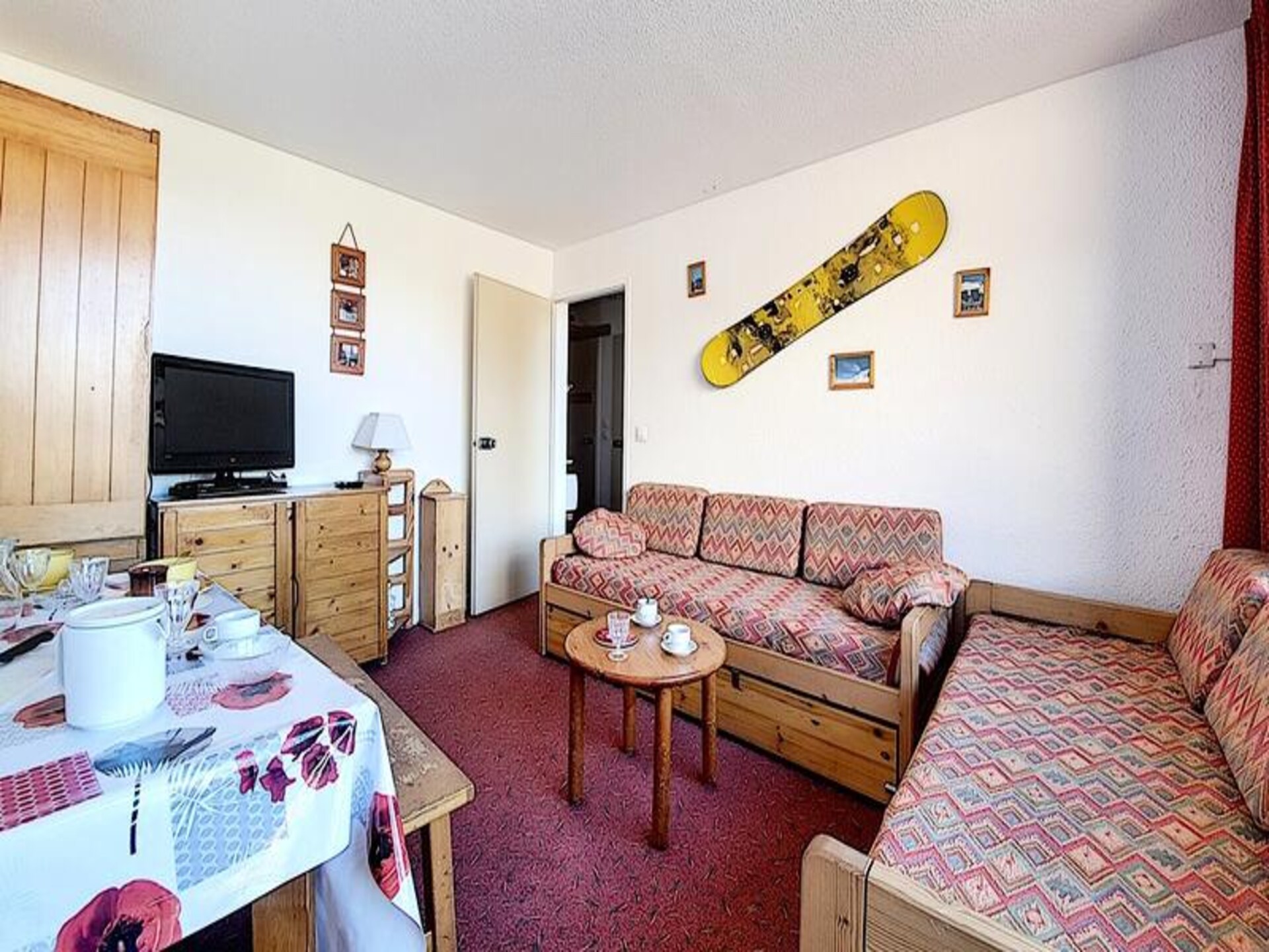 Ski-in ski-out appartement Résidence Chavière, 7e verdieping met panoramisch uitzicht - foto 7