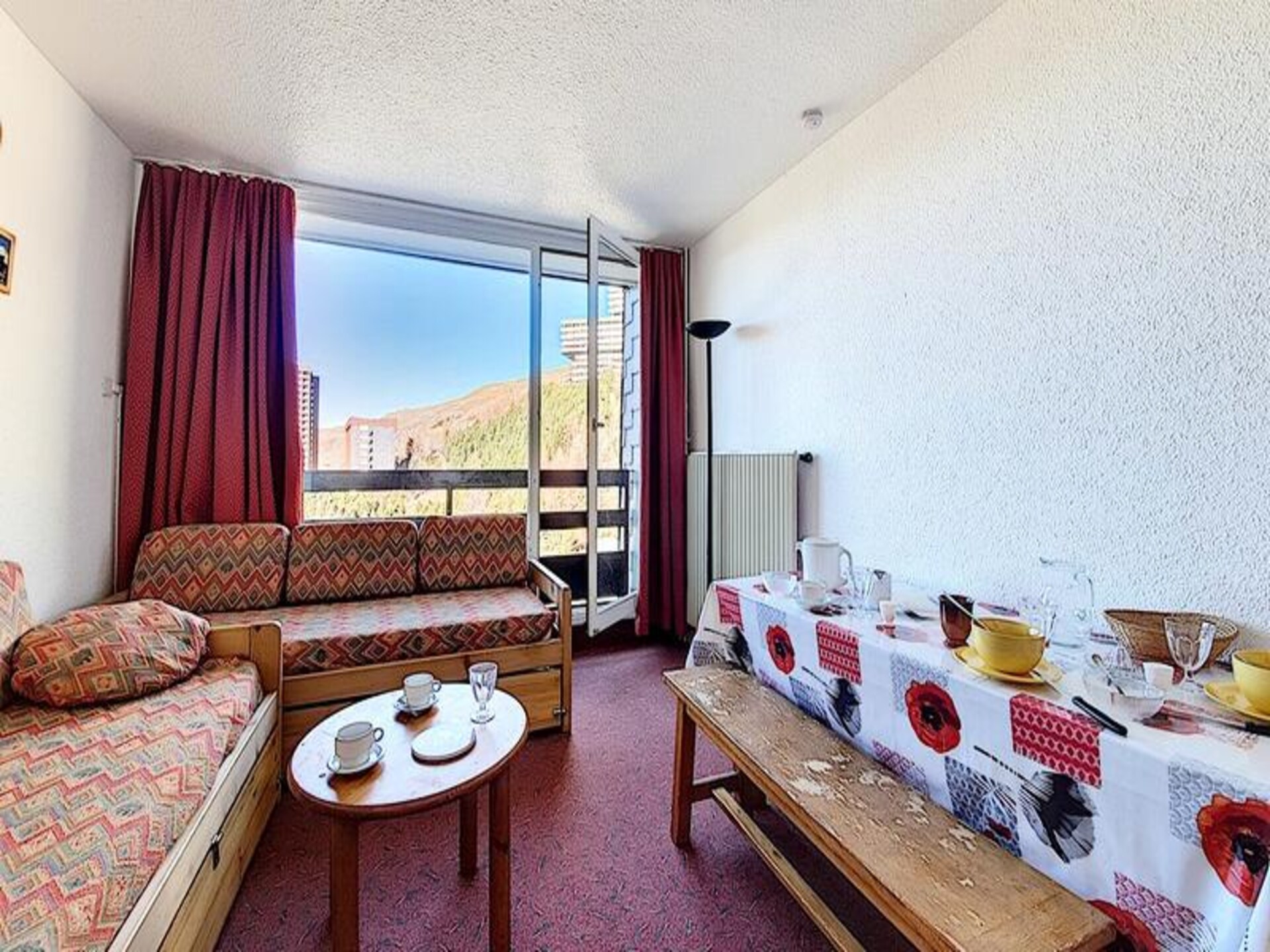 Ski-in ski-out appartement Résidence Chavière, 7e verdieping met panoramisch uitzicht - foto 9
